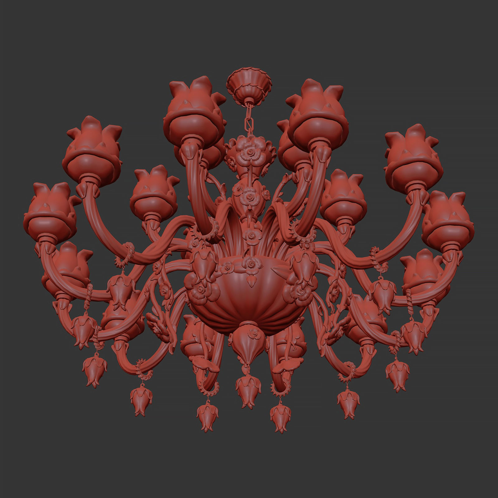 MD 89268-12-6 Osgona Chandelier 3D model_9