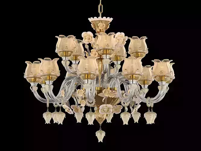 MD 89268-10-5 Osgona Chandelier 3D model