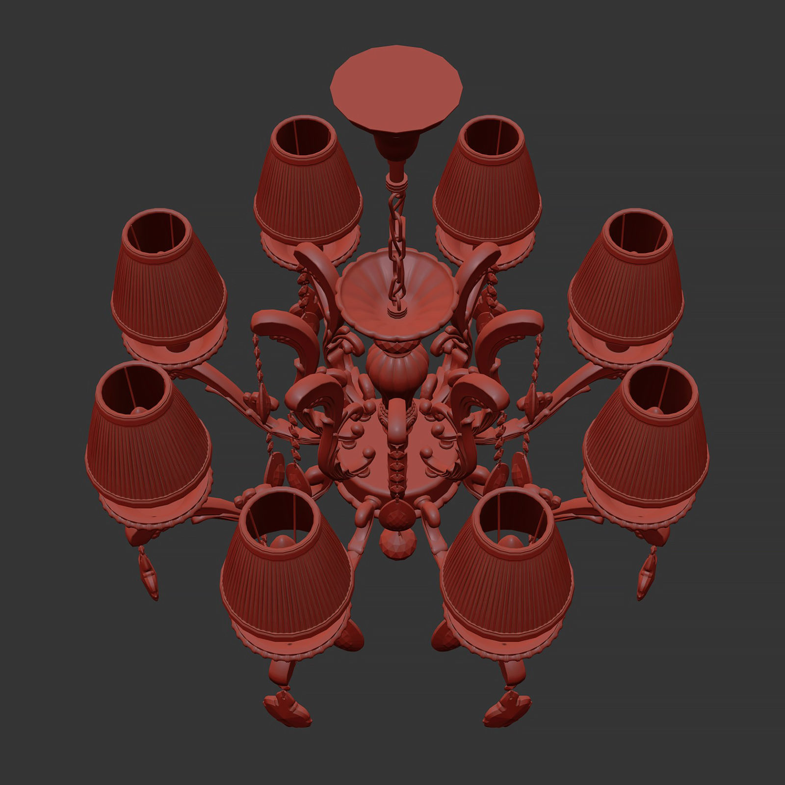 MD 89228-8 Osgona Chandelier 3D model_10