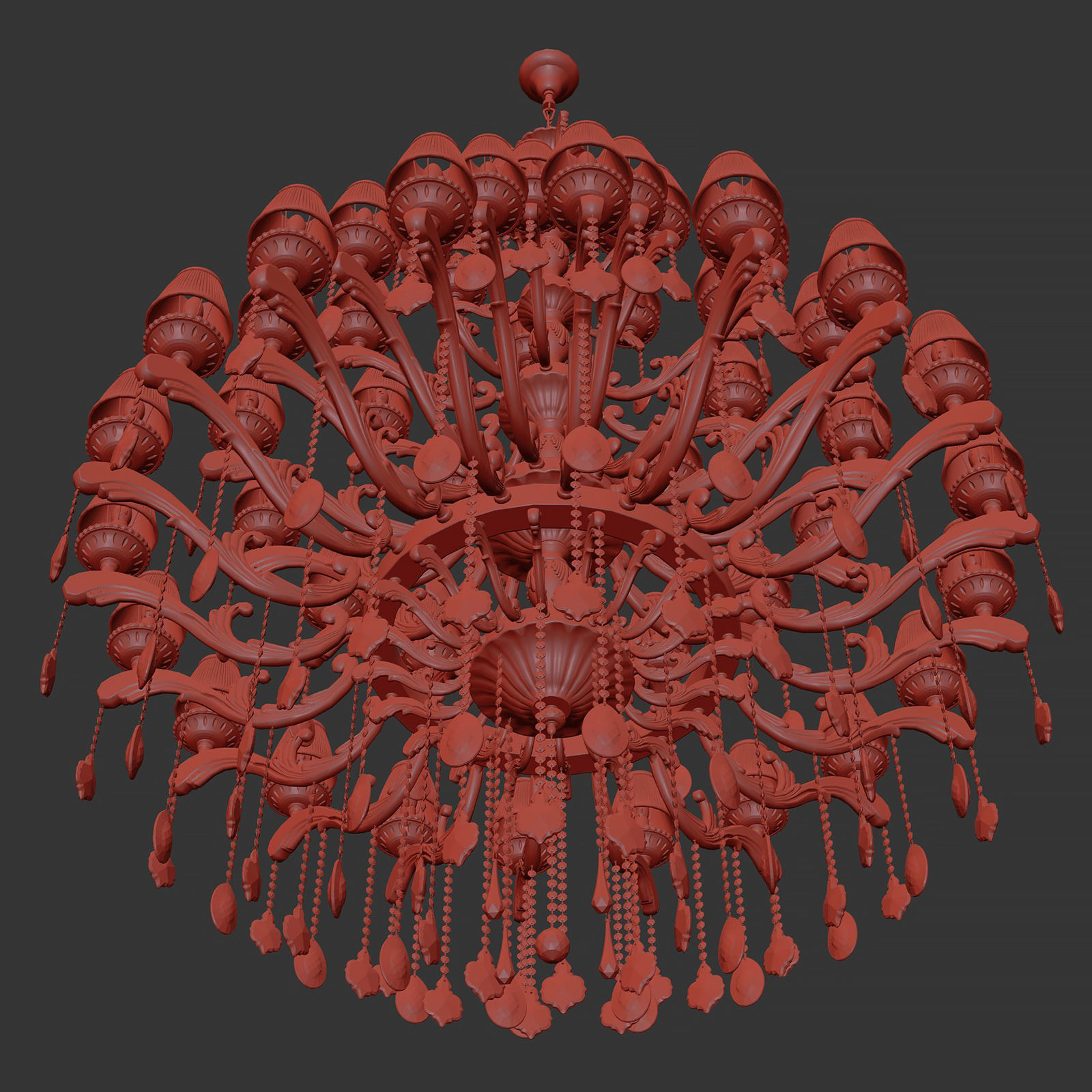 MD 89228-50 Osgona Chandelier 3D model_9
