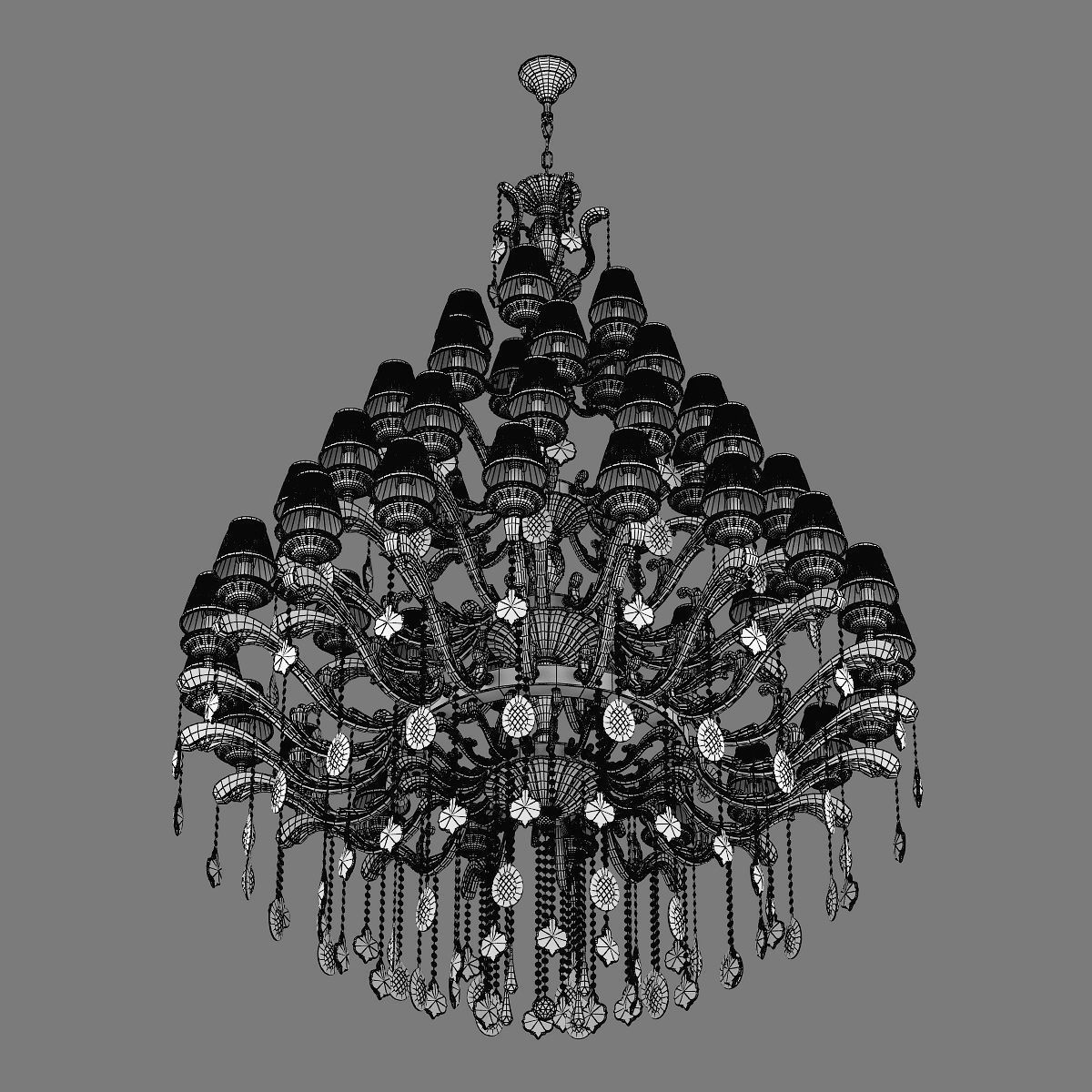 MD 89228-50 Osgona Chandelier 3D model_6