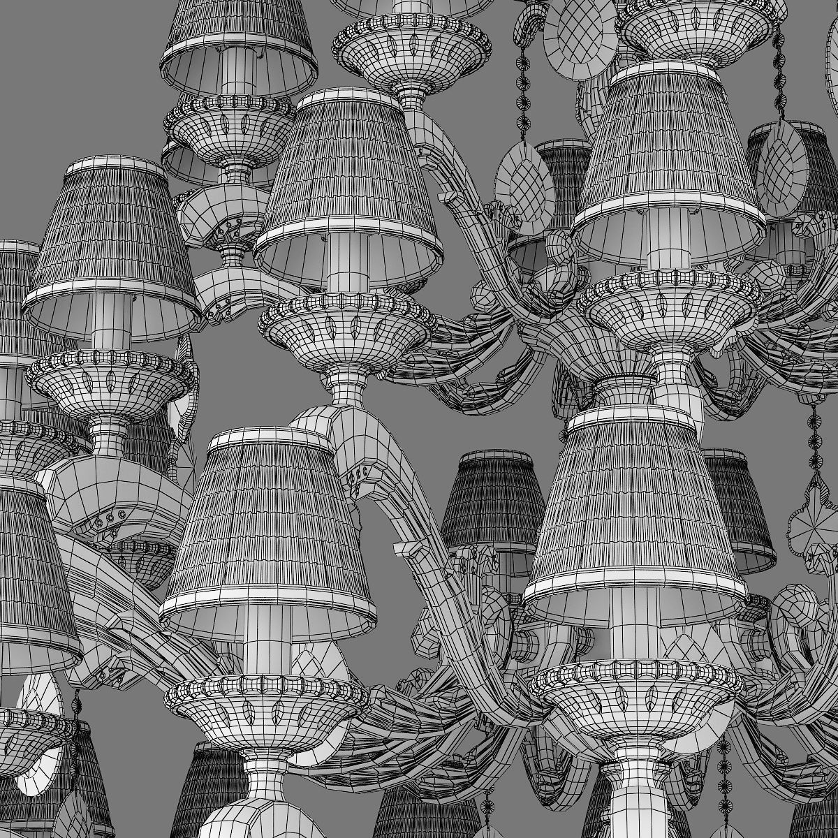 MD 89228-50 Osgona Chandelier 3D model_7