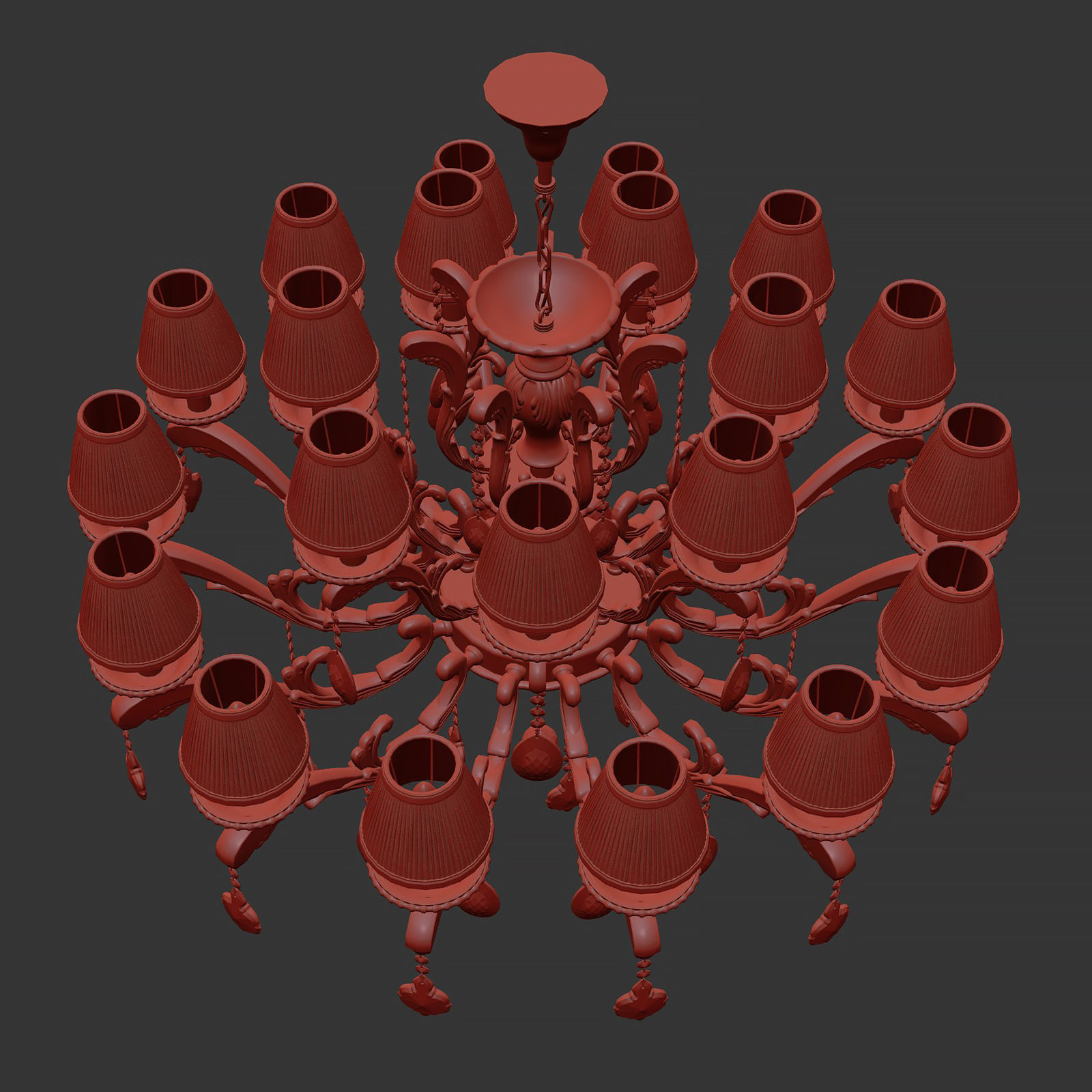 MD 89228-14-7 Osgona Chandelier 3D model_10