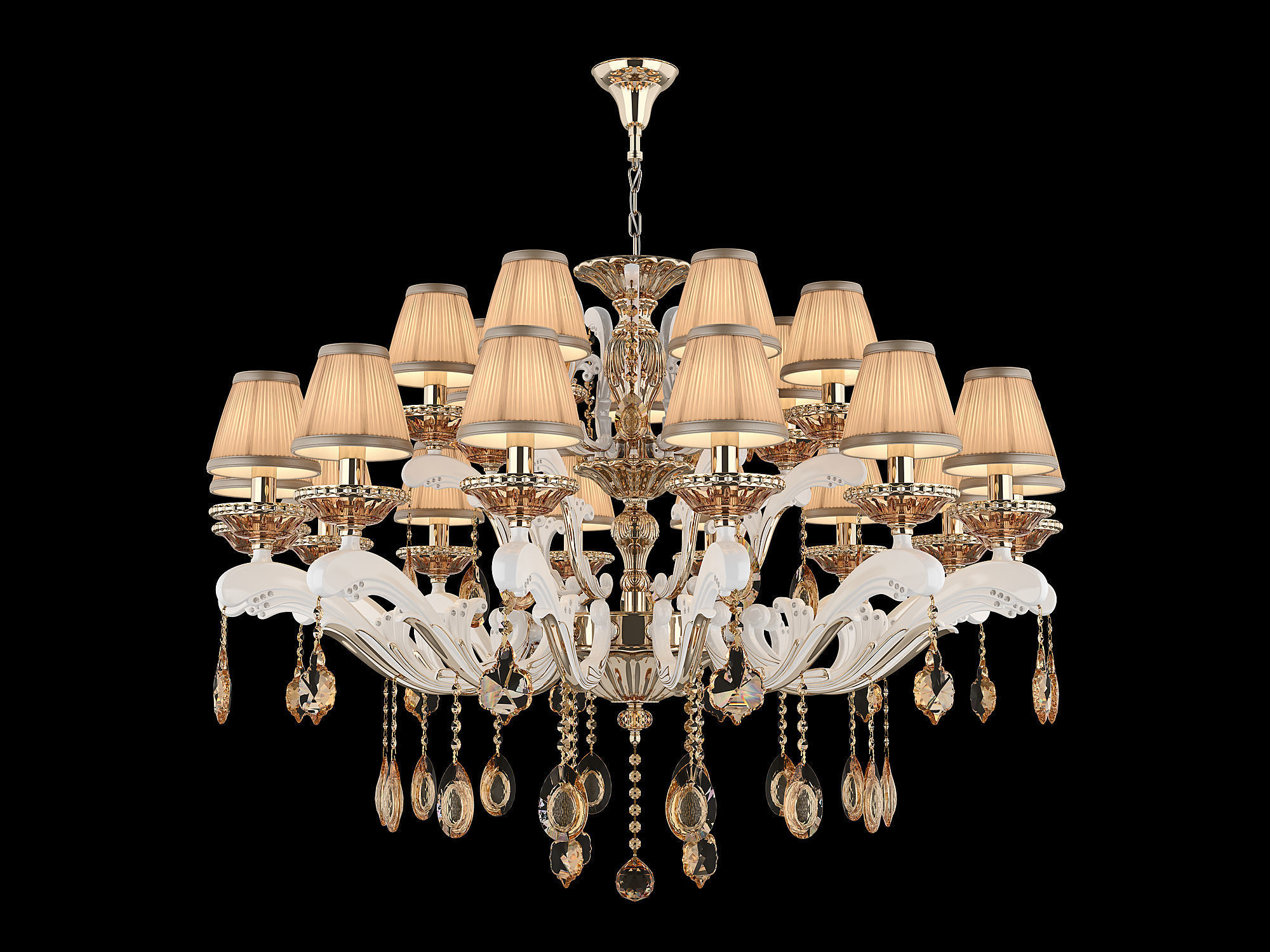 MD 89228-14-7 Osgona Chandelier 3D model_2