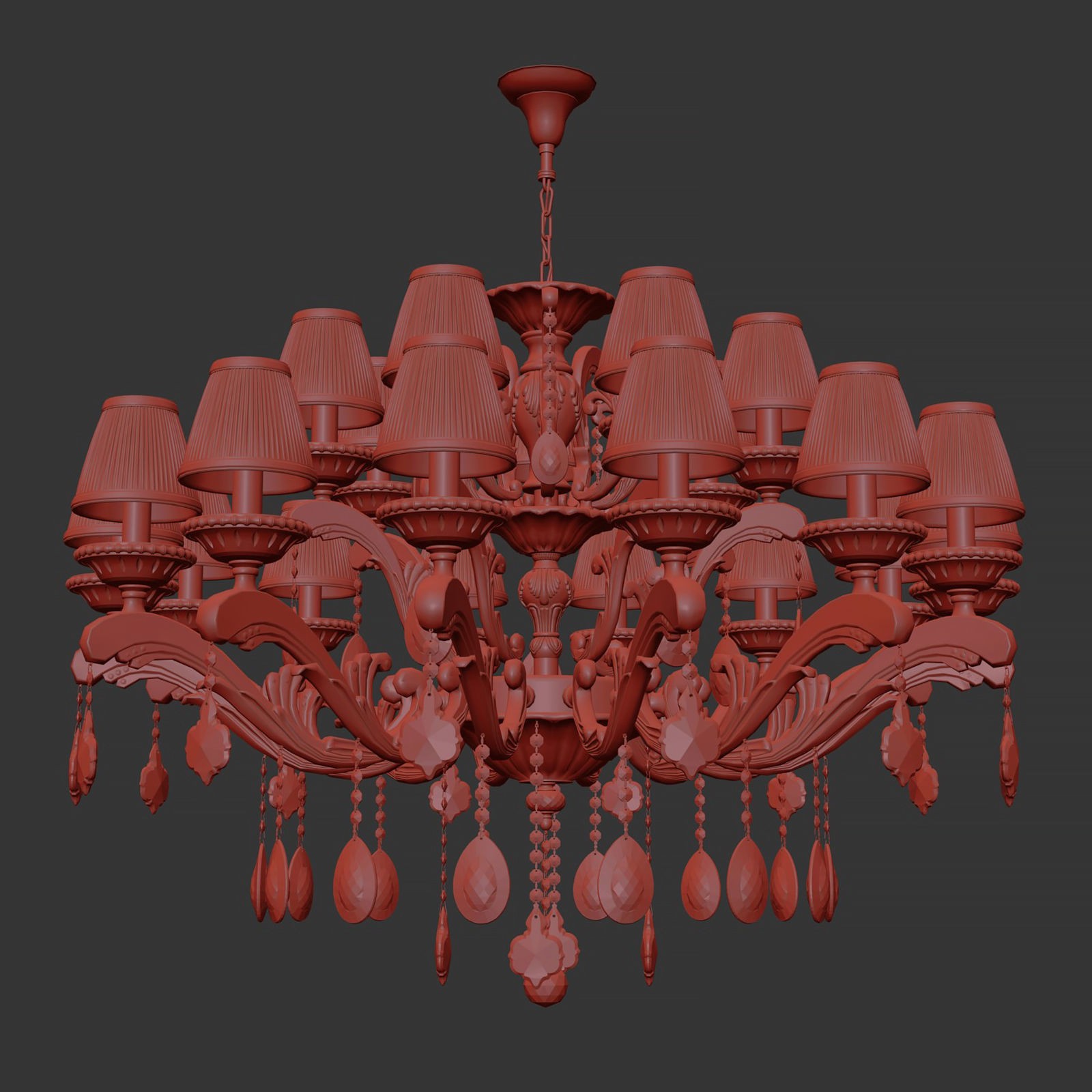 MD 89228-14-7 Osgona Chandelier 3D model_8