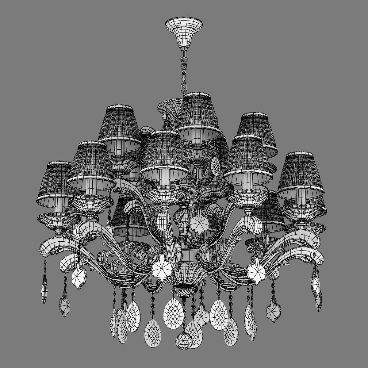 MD 89228-10-5 Osgona Chandelier 3D model_5
