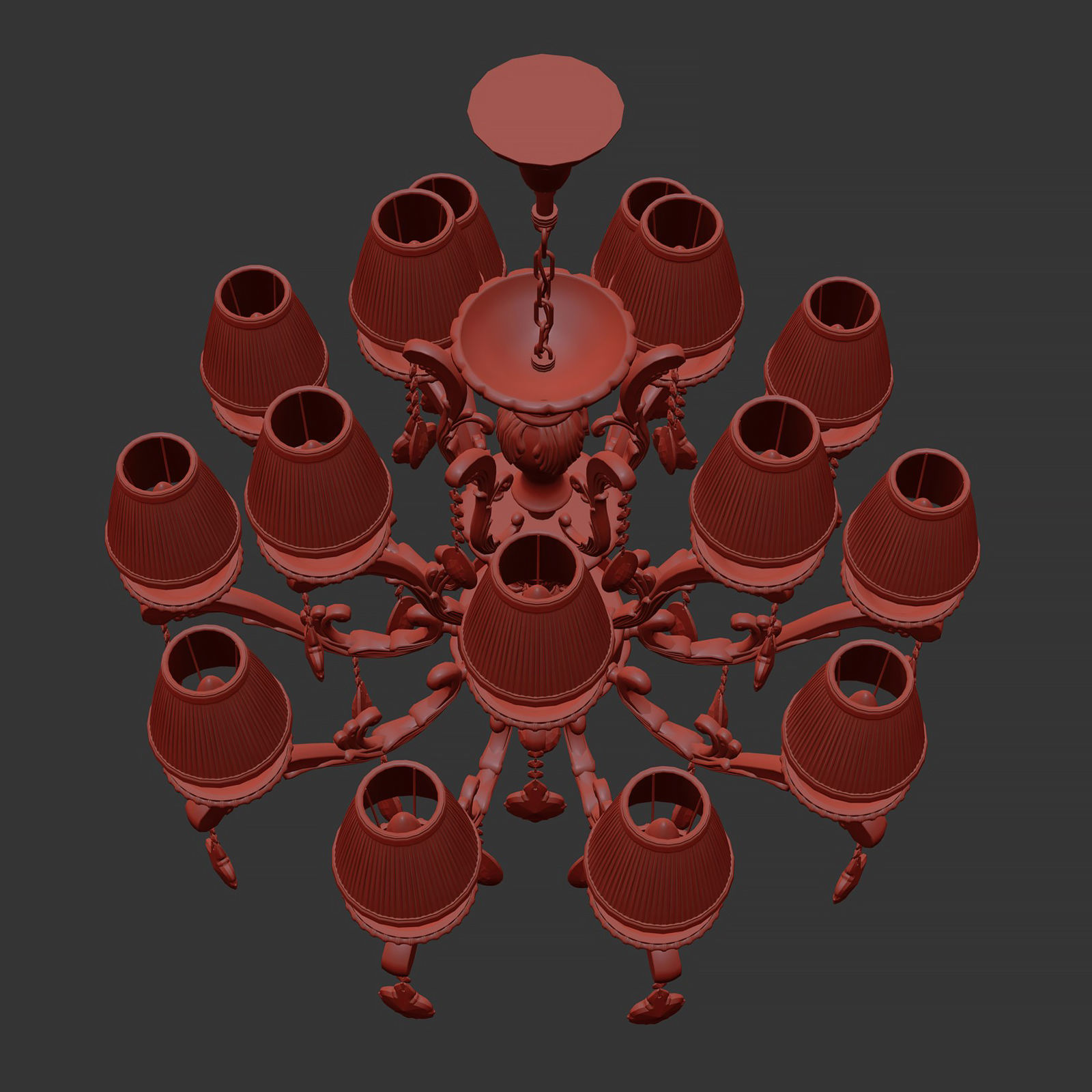 MD 89228-10-5 Osgona Chandelier 3D model_10