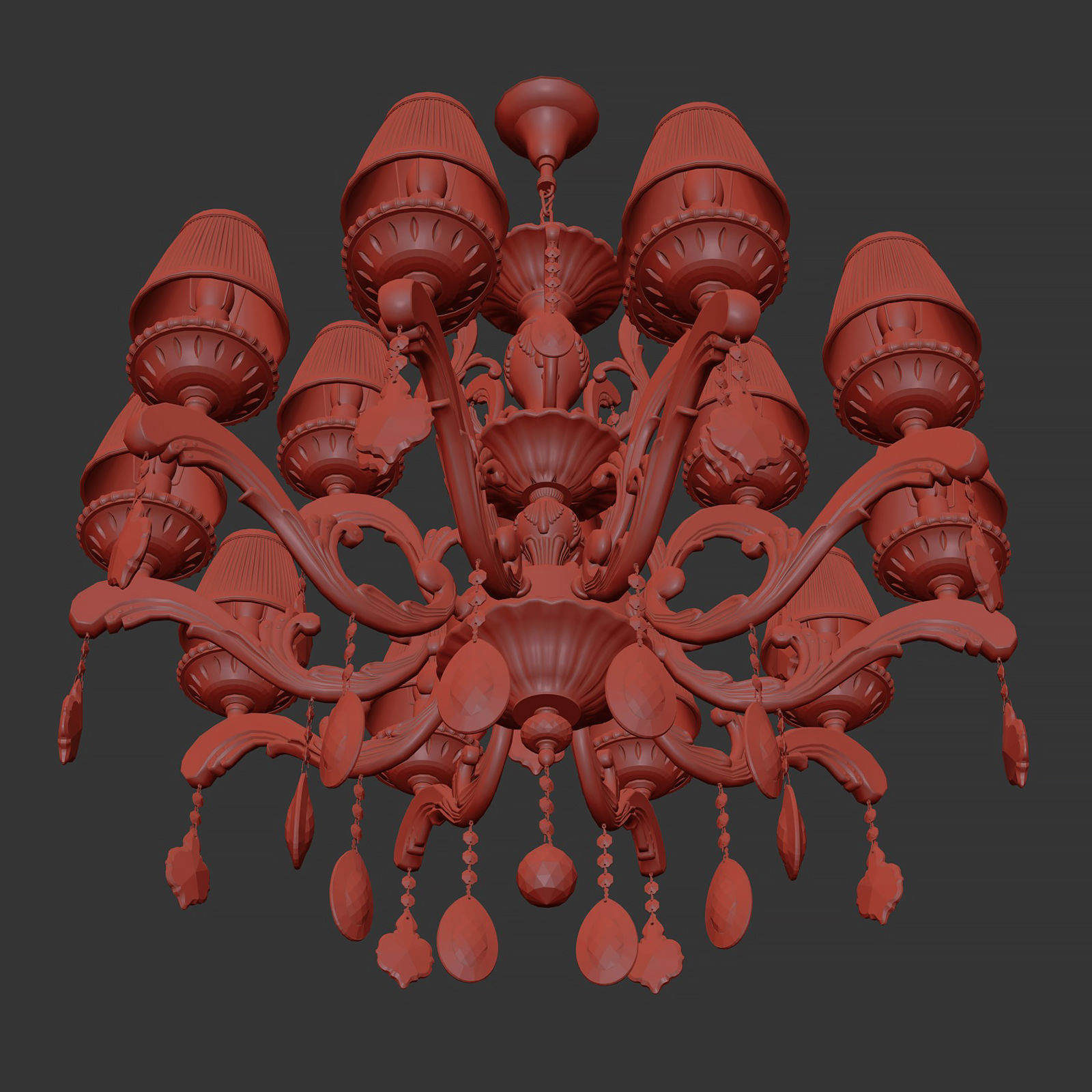 MD 89228-10-5 Osgona Chandelier 3D model_9