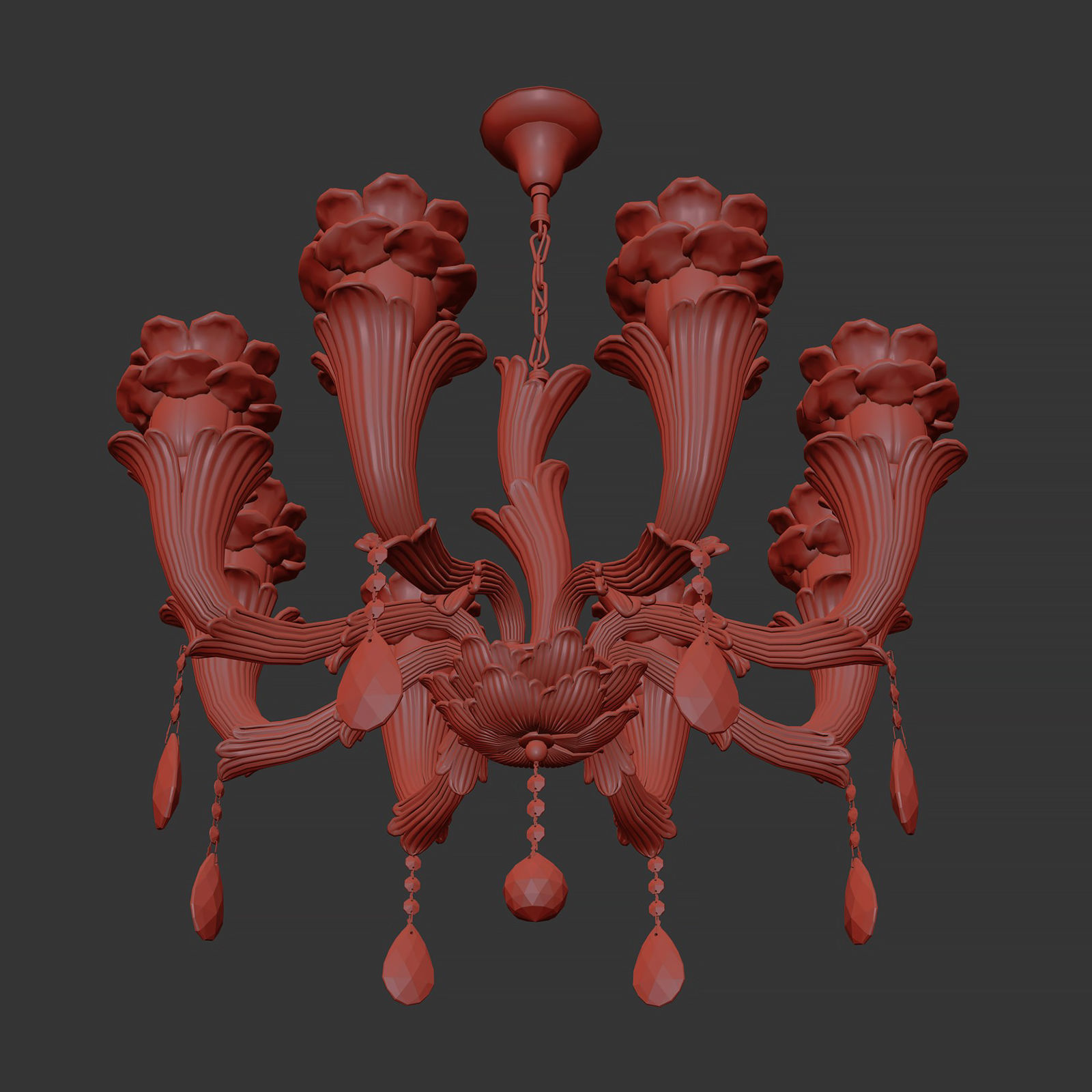 MD 76001-8 Osgona Chandelier 3D model_9