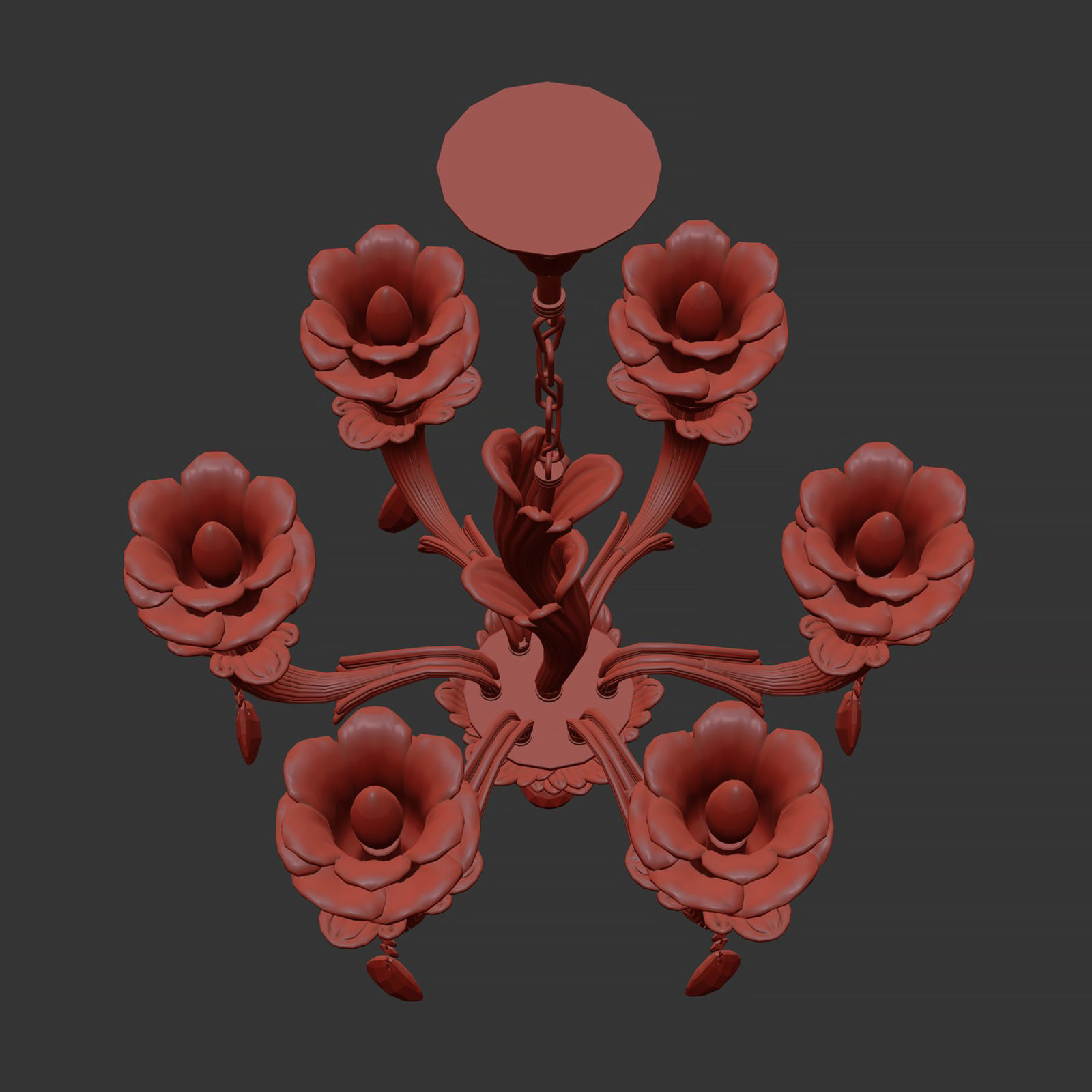 MD 76001-6 Osgona Chandelier 3D model_10