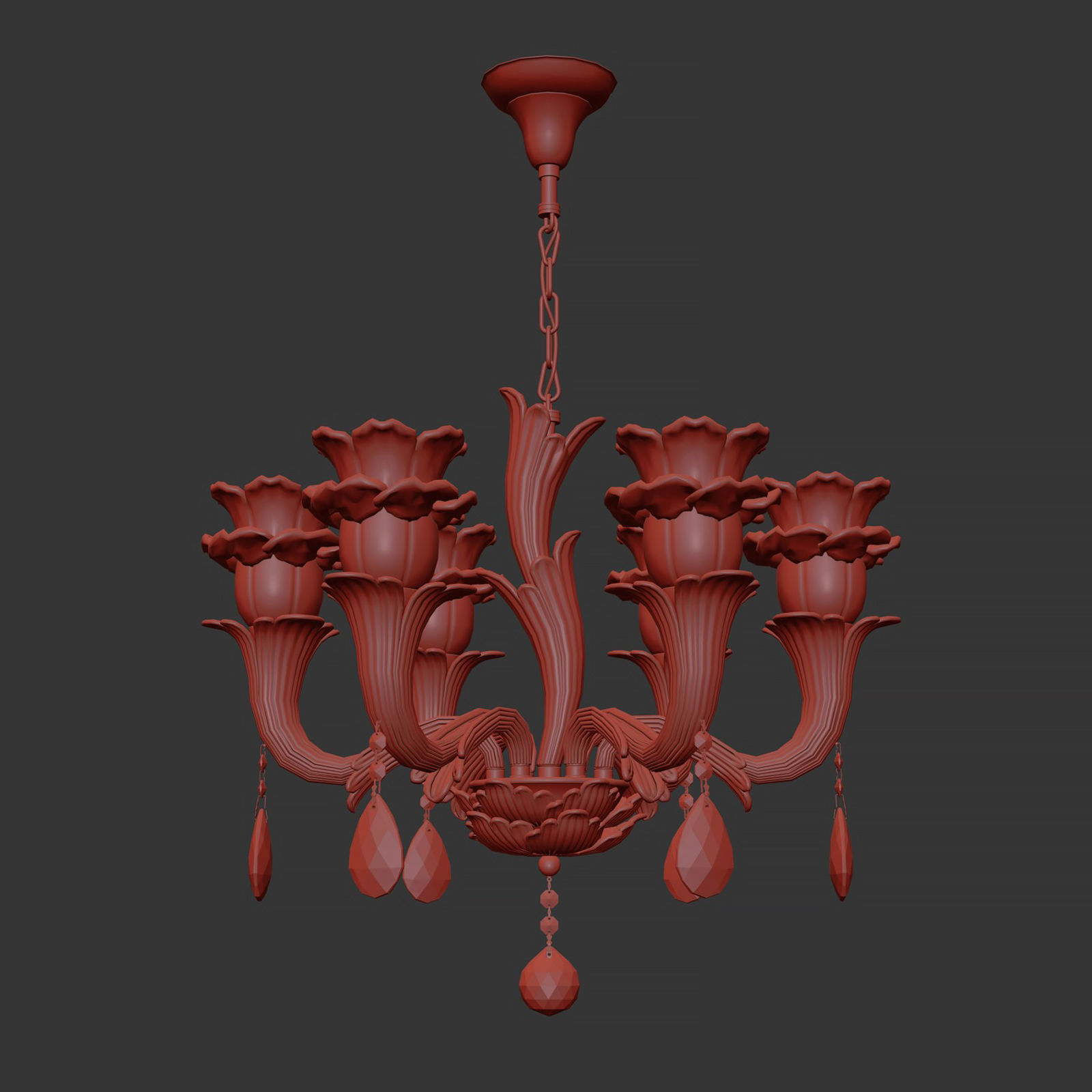 MD 76001-6 Osgona Chandelier 3D model_8