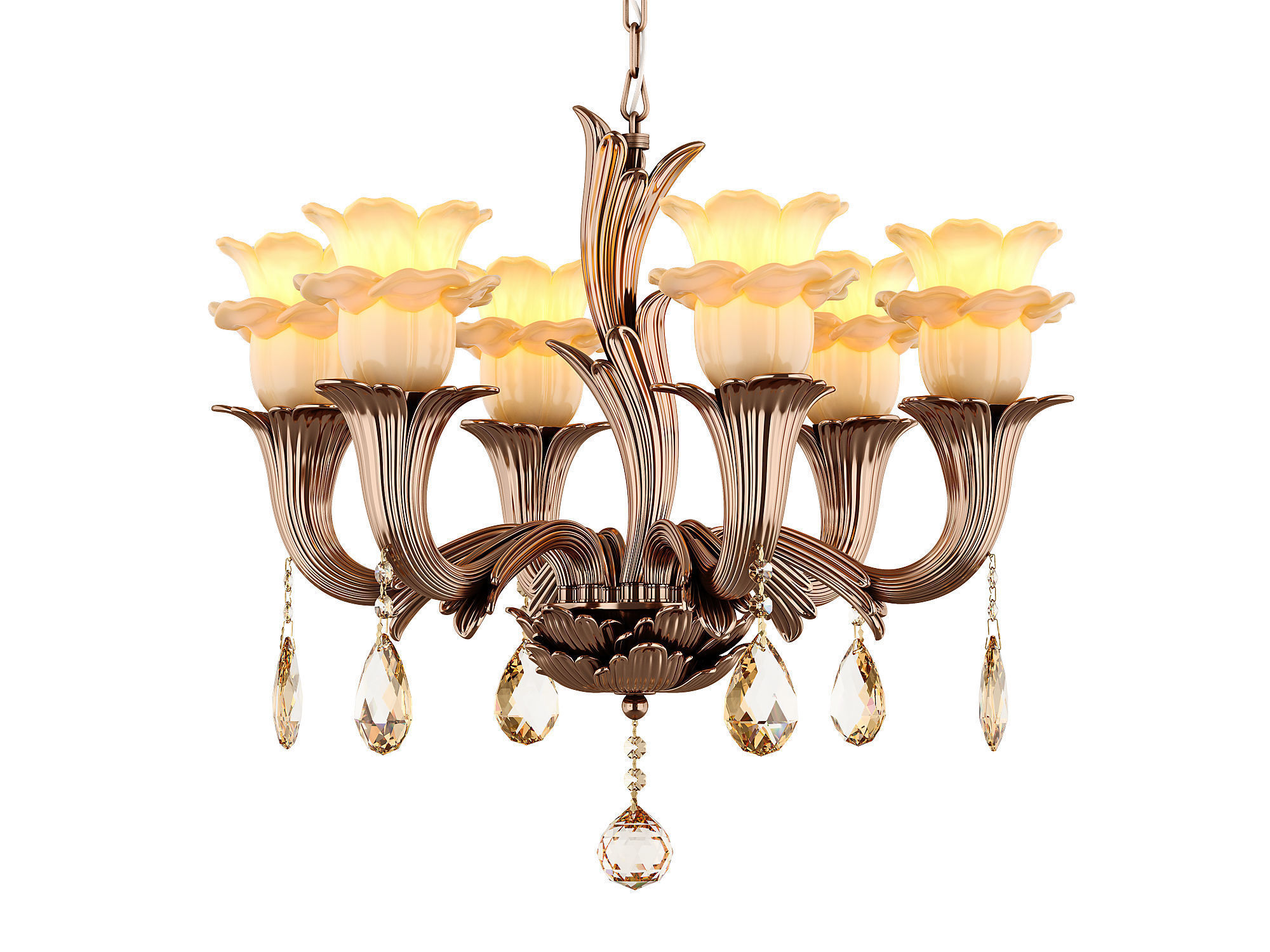 MD 76001-6 Osgona Chandelier 3D model_1