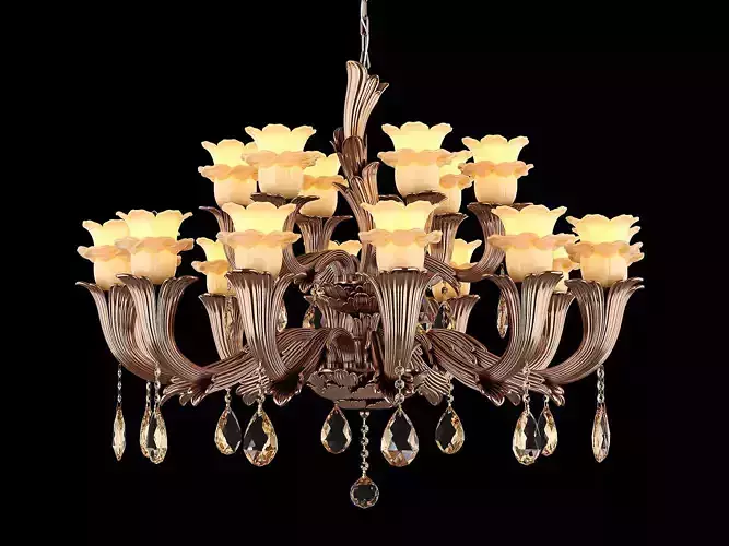 MD 76001-12-6 Osgona Chandelier 3D model