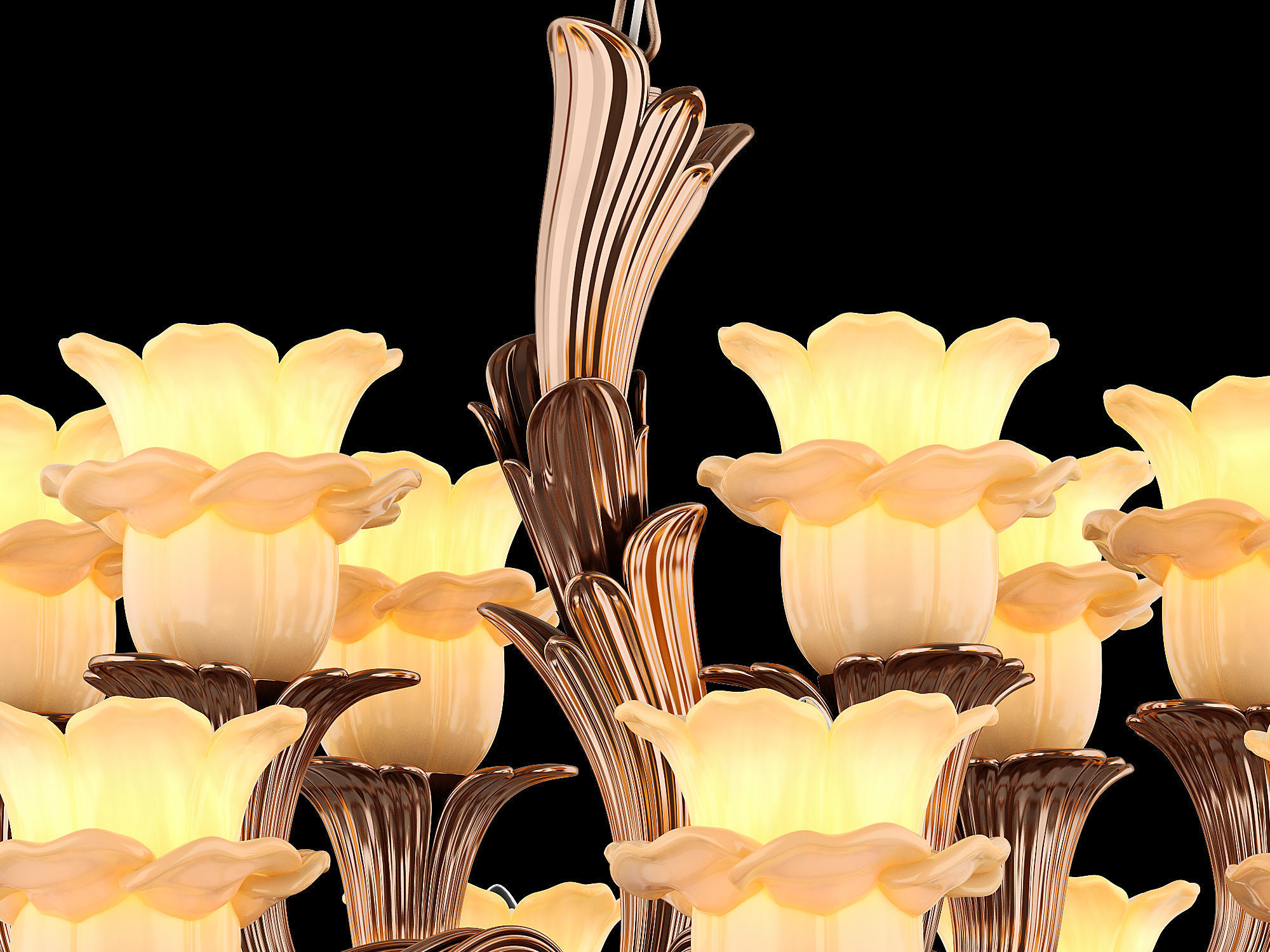 MD 76001-12-6 Osgona Chandelier 3D model_3