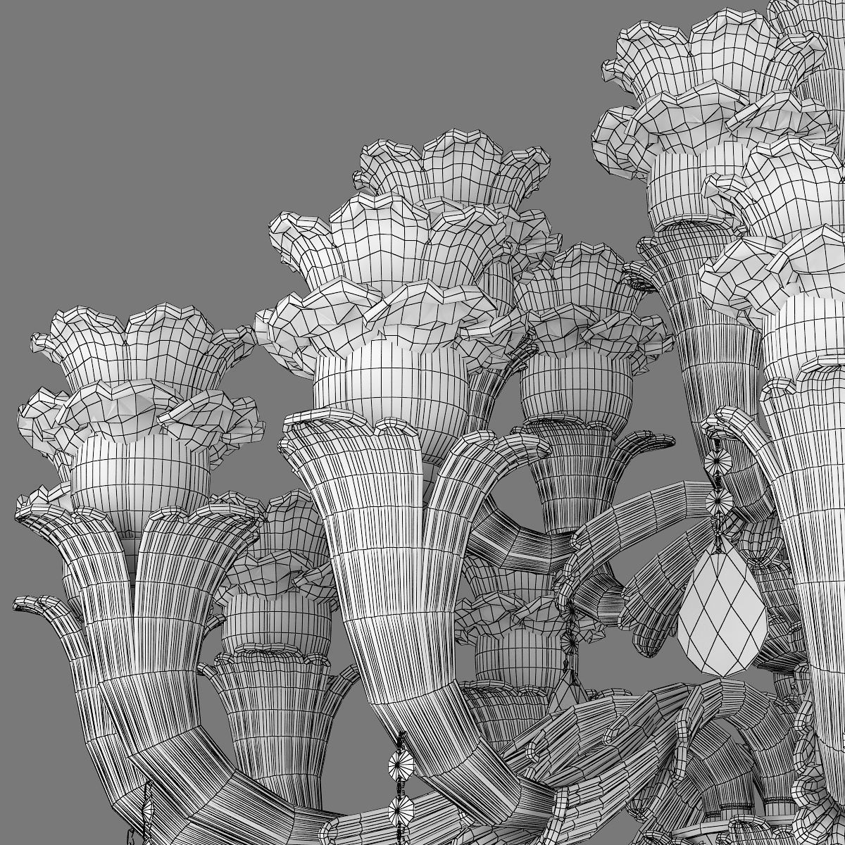 MD 76001-12-6 Osgona Chandelier 3D model_7