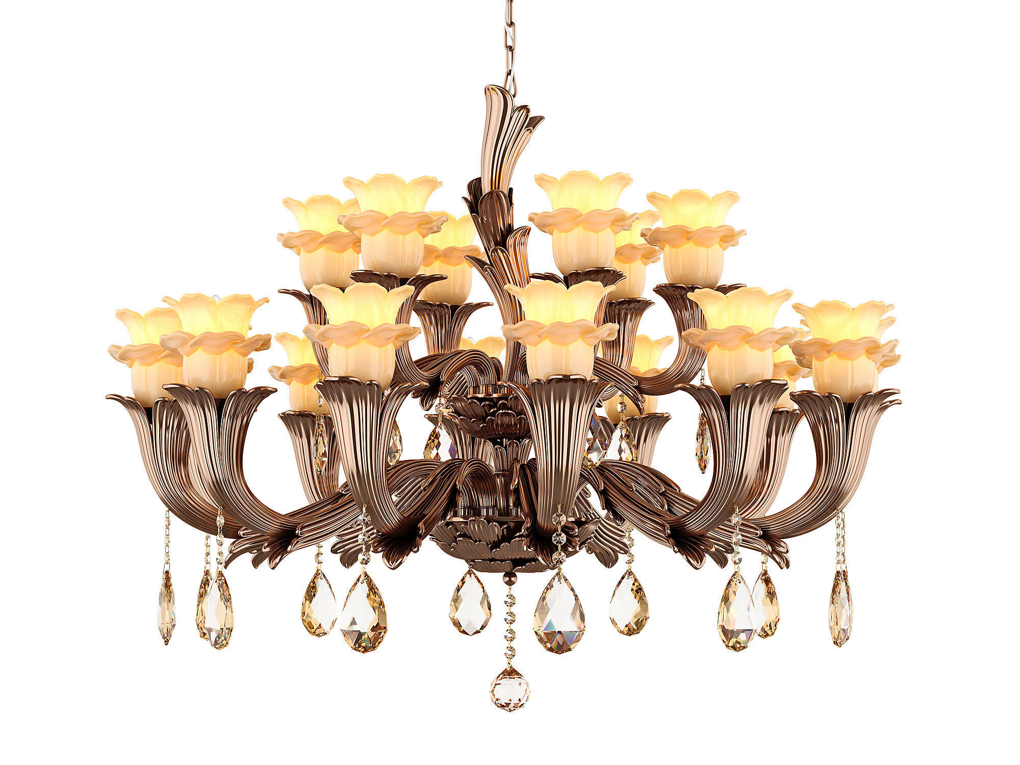 MD 76001-12-6 Osgona Chandelier 3D model_1