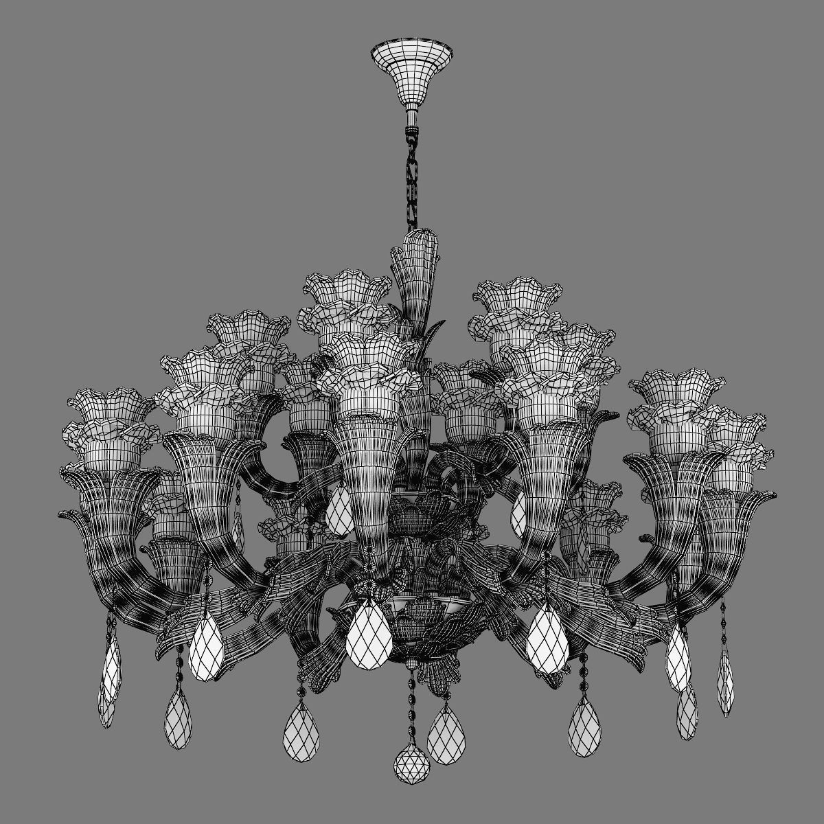 MD 76001-12-6 Osgona Chandelier 3D model_5