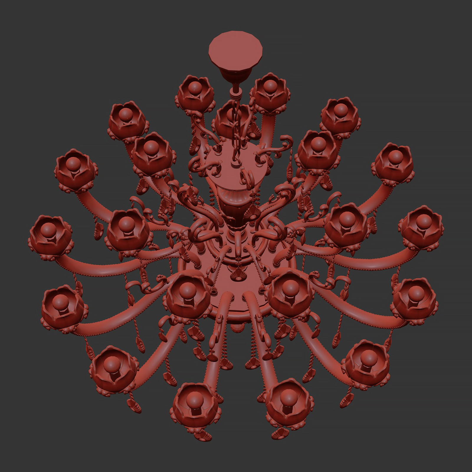 MD 6806-14-7 Osgona Chandelier 3D model_10