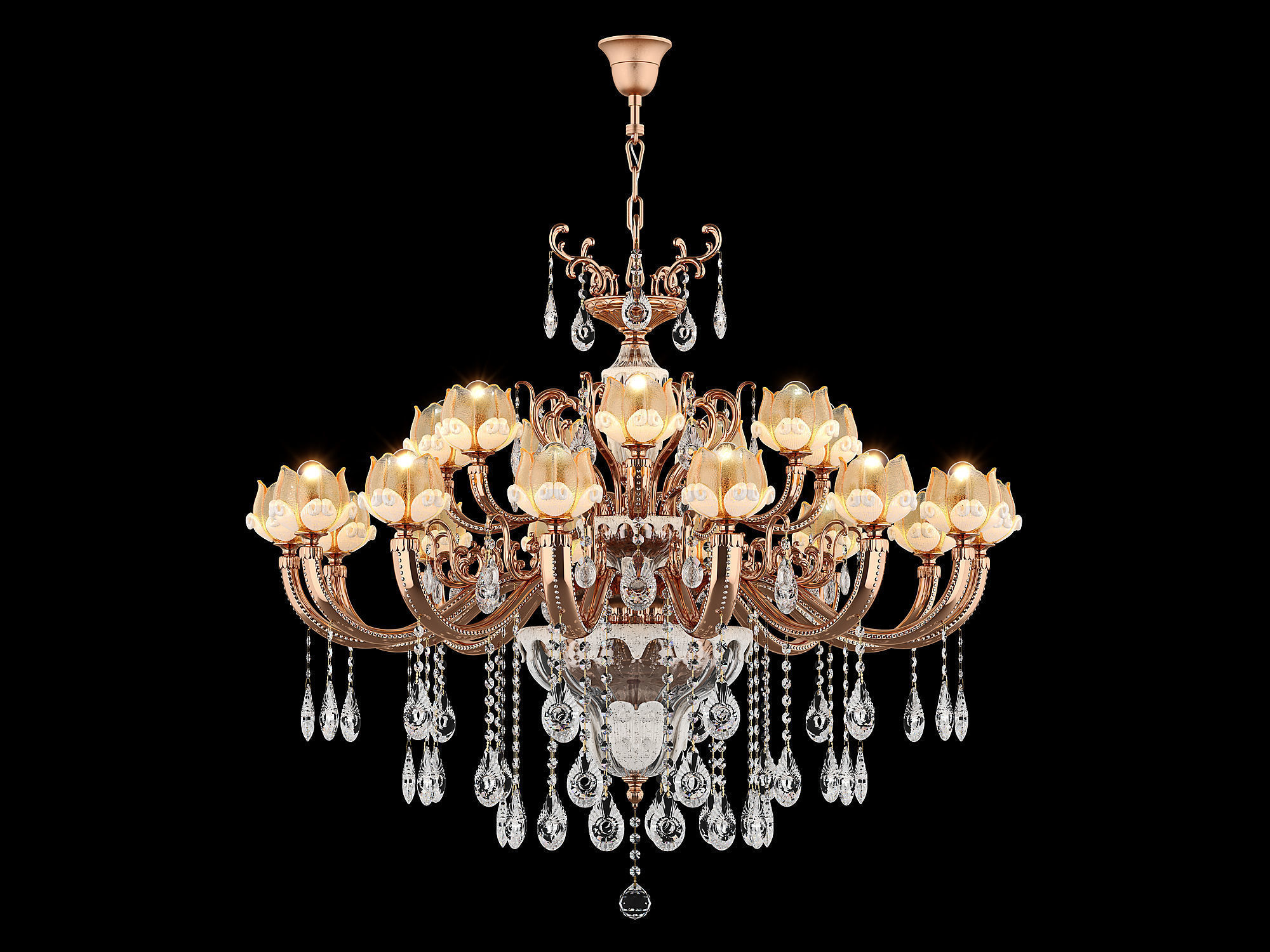 MD 6806-14-7 Osgona Chandelier 3D model_2