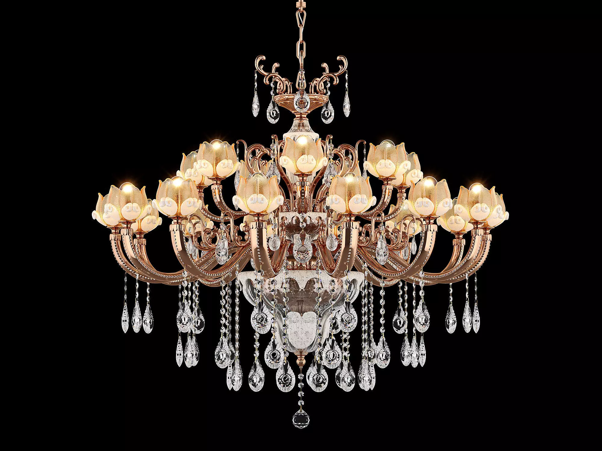 MD 6806-14-7 Osgona Chandelier 3D model_0