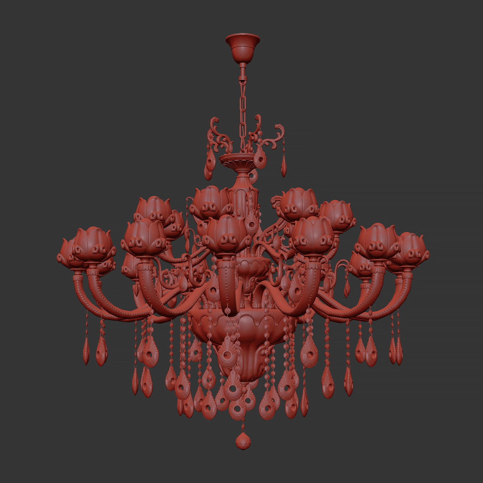 MD 6806-14-7 Osgona Chandelier 3D model_8