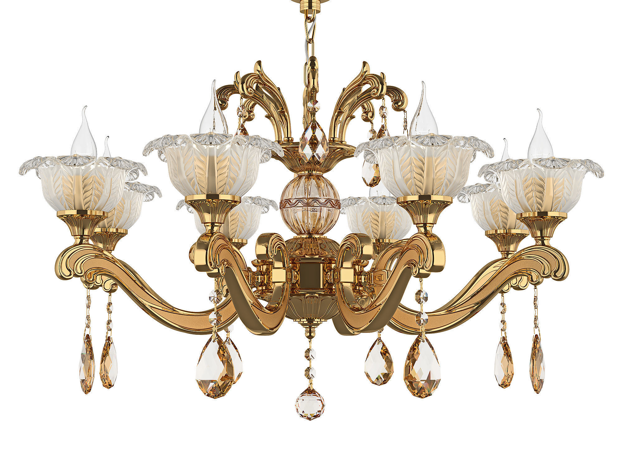 MD 55177-8 Osgona Chandelier 3D model_1