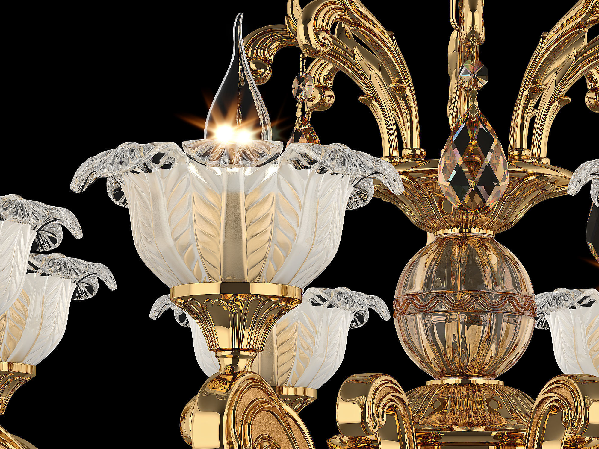 MD 55177-8 Osgona Chandelier 3D model_3