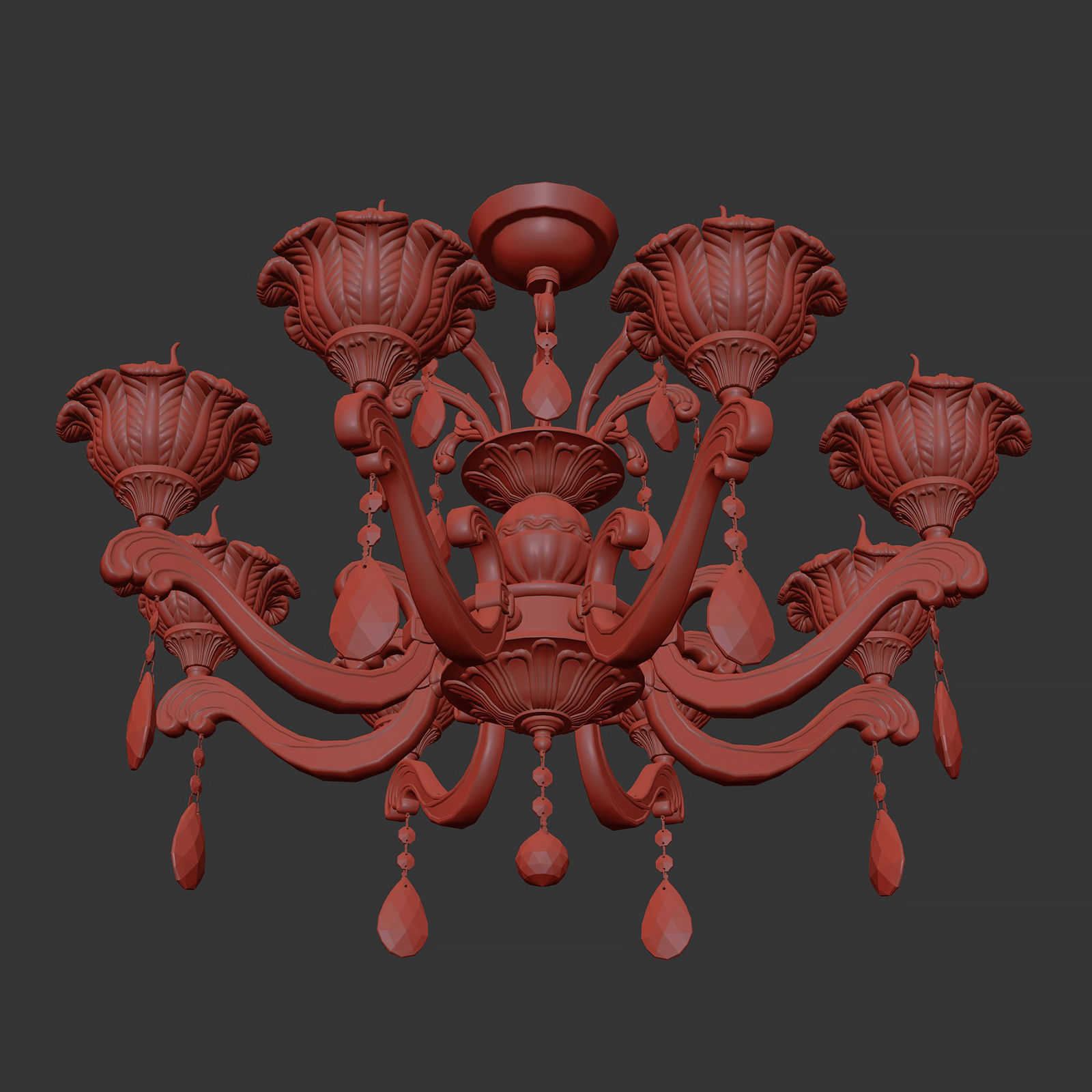 MD 55177-8 Osgona Chandelier 3D model_9