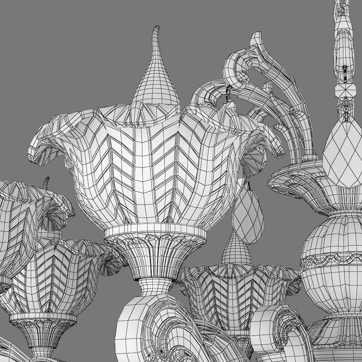 MD 55177-8 Osgona Chandelier 3D model_7