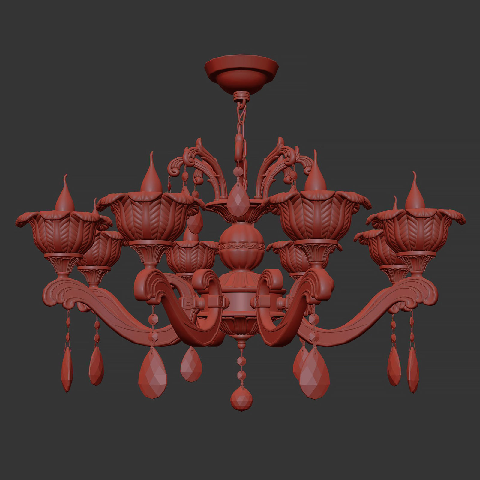 MD 55177-8 Osgona Chandelier 3D model_8