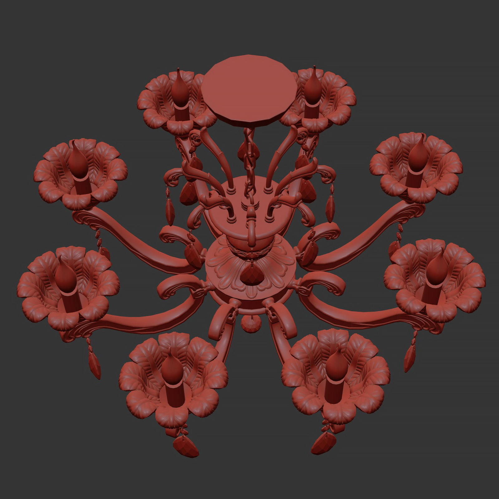 MD 55177-8 Osgona Chandelier 3D model_10