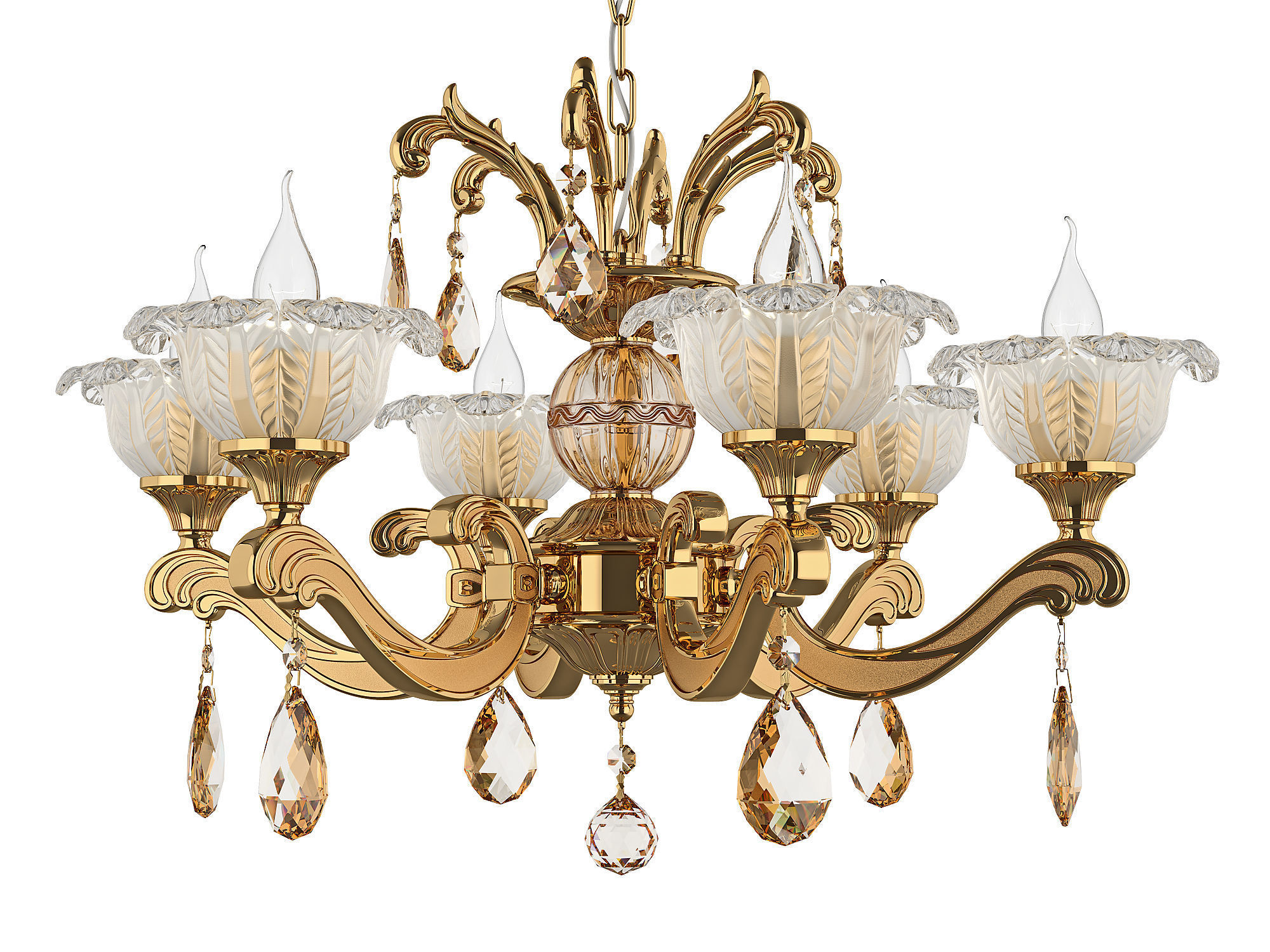 MD 55177-6 Osgona Chandelier 3D model_1