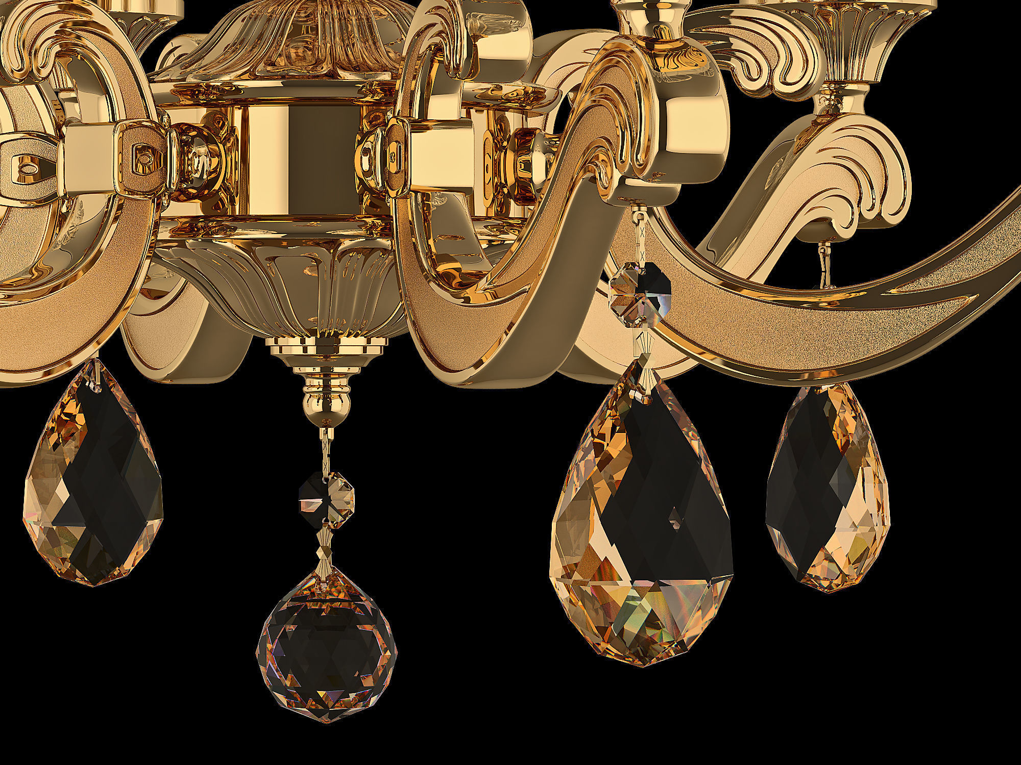 MD 55177-6 Osgona Chandelier 3D model_4