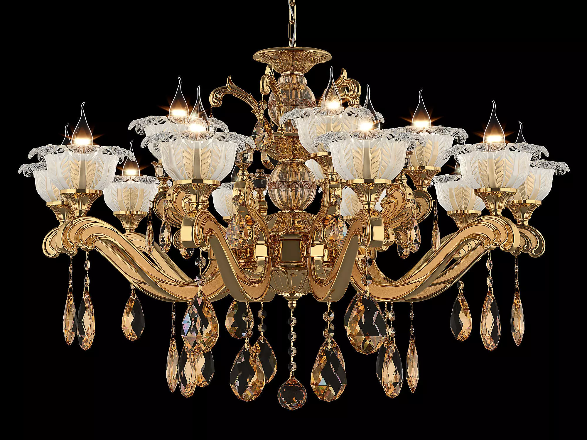 MD 55177-10-5 Osgona Chandelier 3D model_0