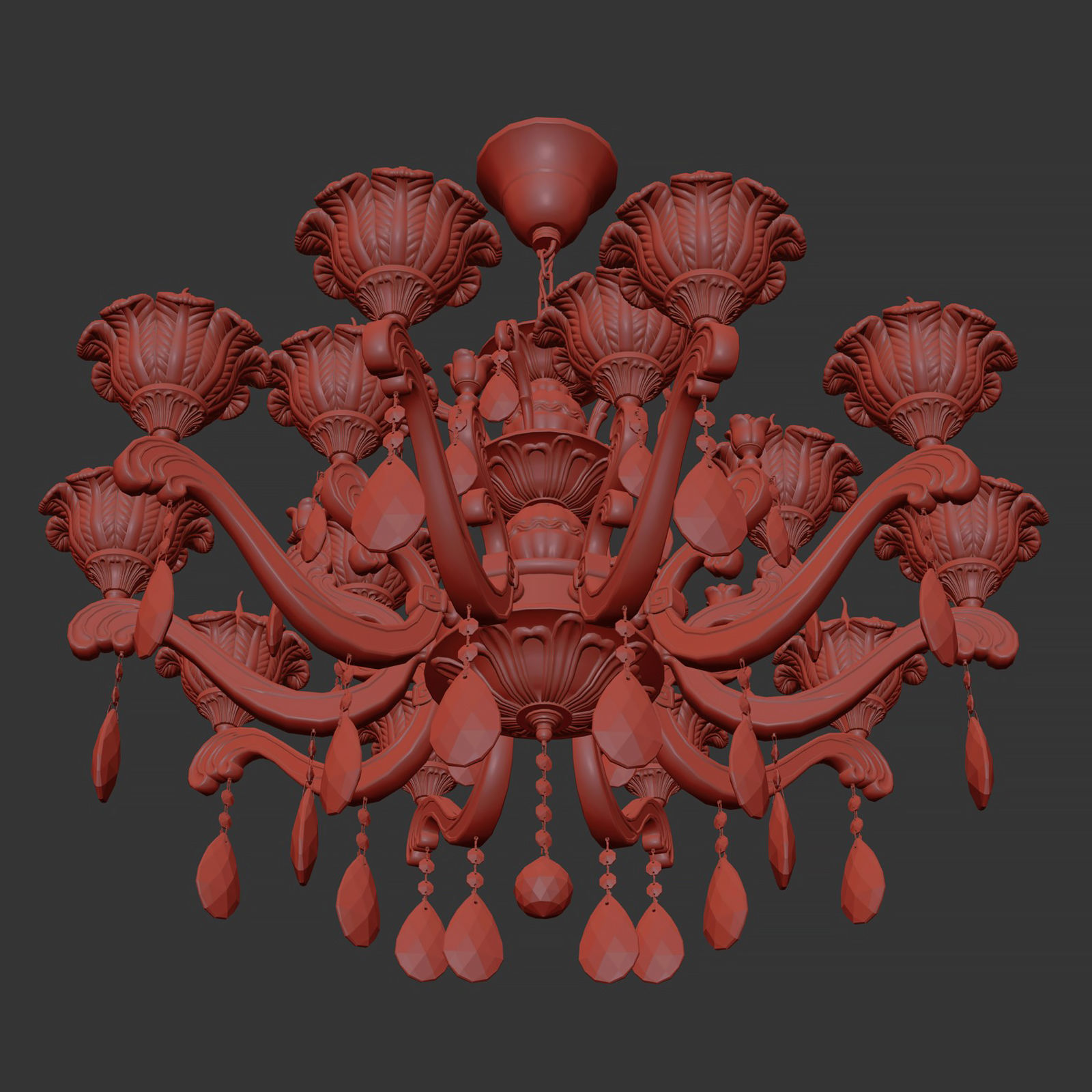 MD 55177-10-5 Osgona Chandelier 3D model_9