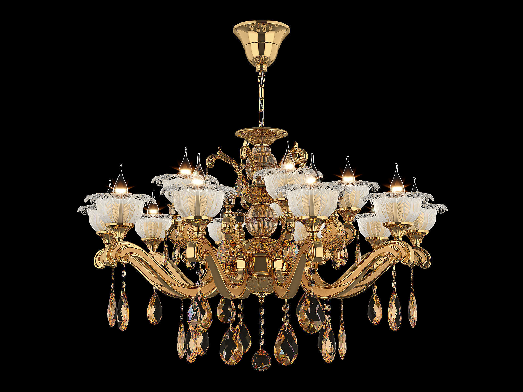 MD 55177-10-5 Osgona Chandelier 3D model_2