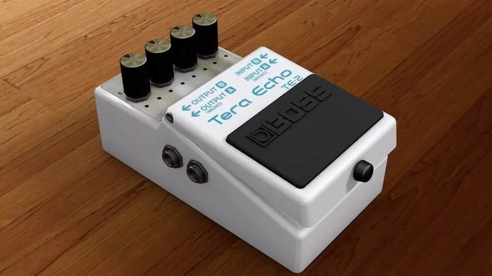 Boss TE-2 3D model_0