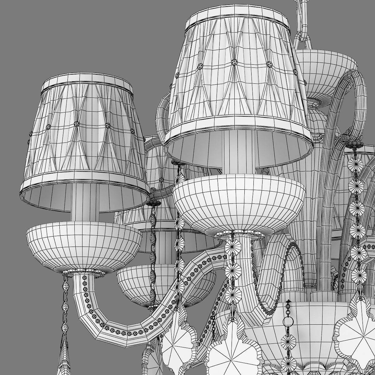 MD 39070-6 Osgona Chandelier 3D model_7