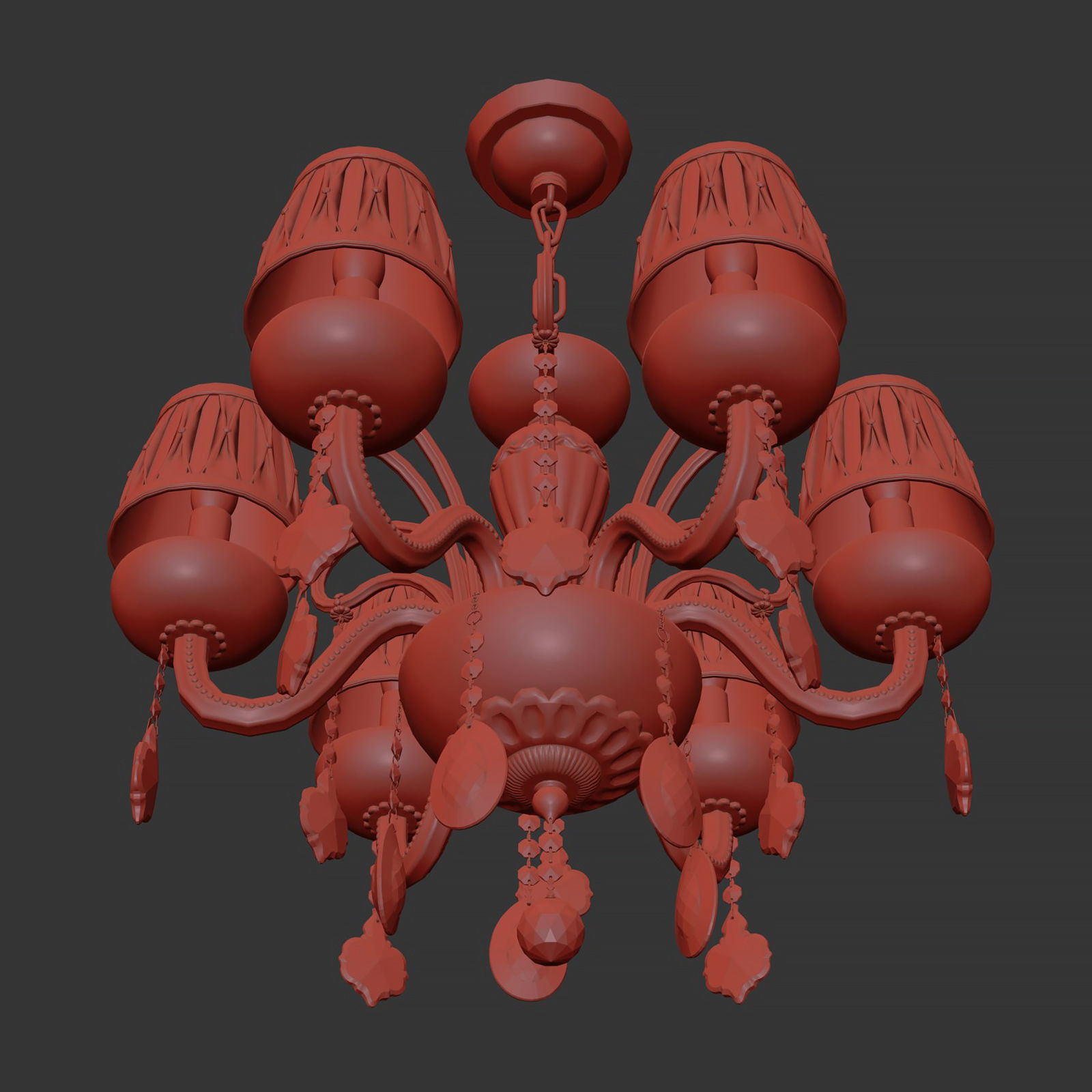 MD 39070-6 Osgona Chandelier 3D model_9