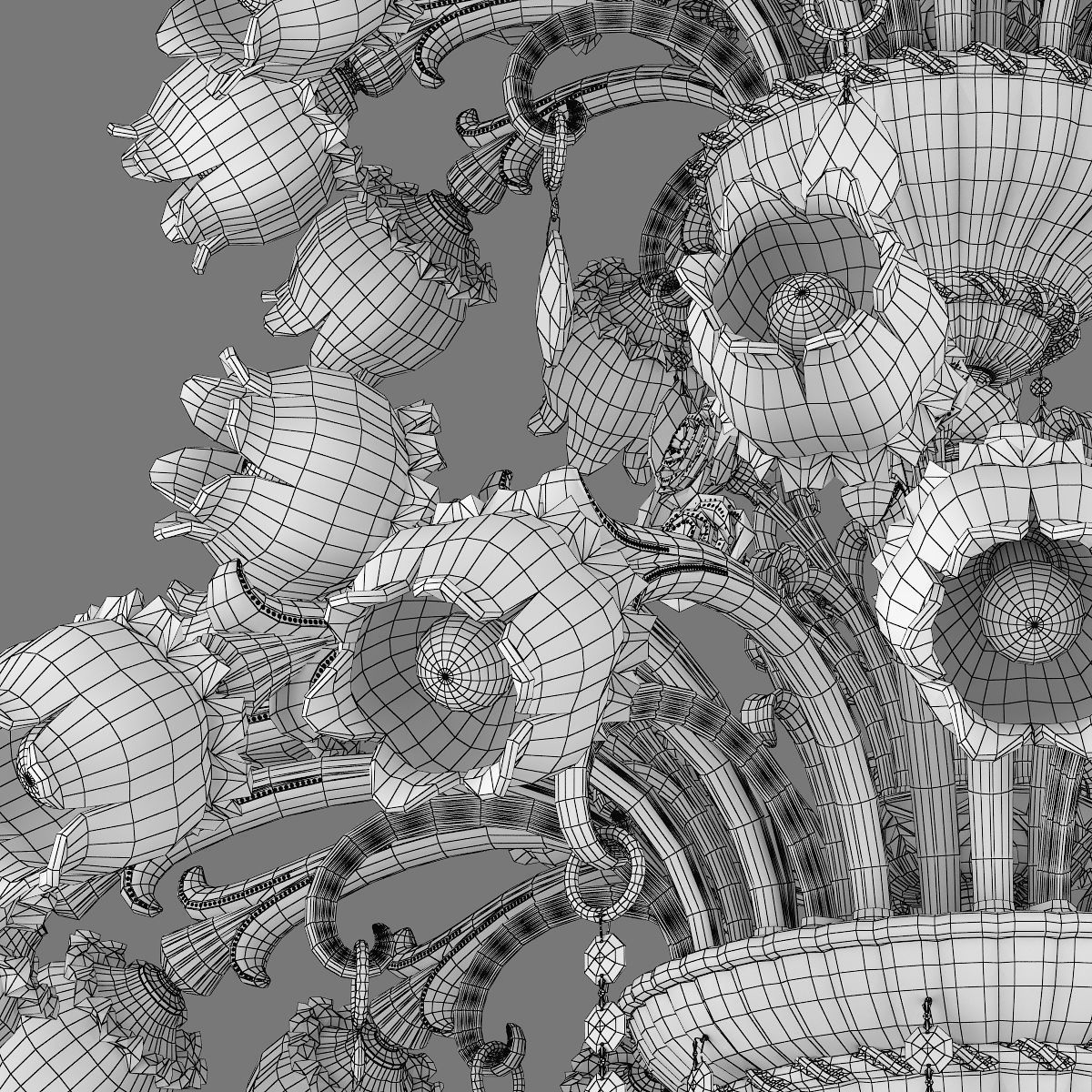 MD 3269-48 Osgona Chandelier 3D model_6