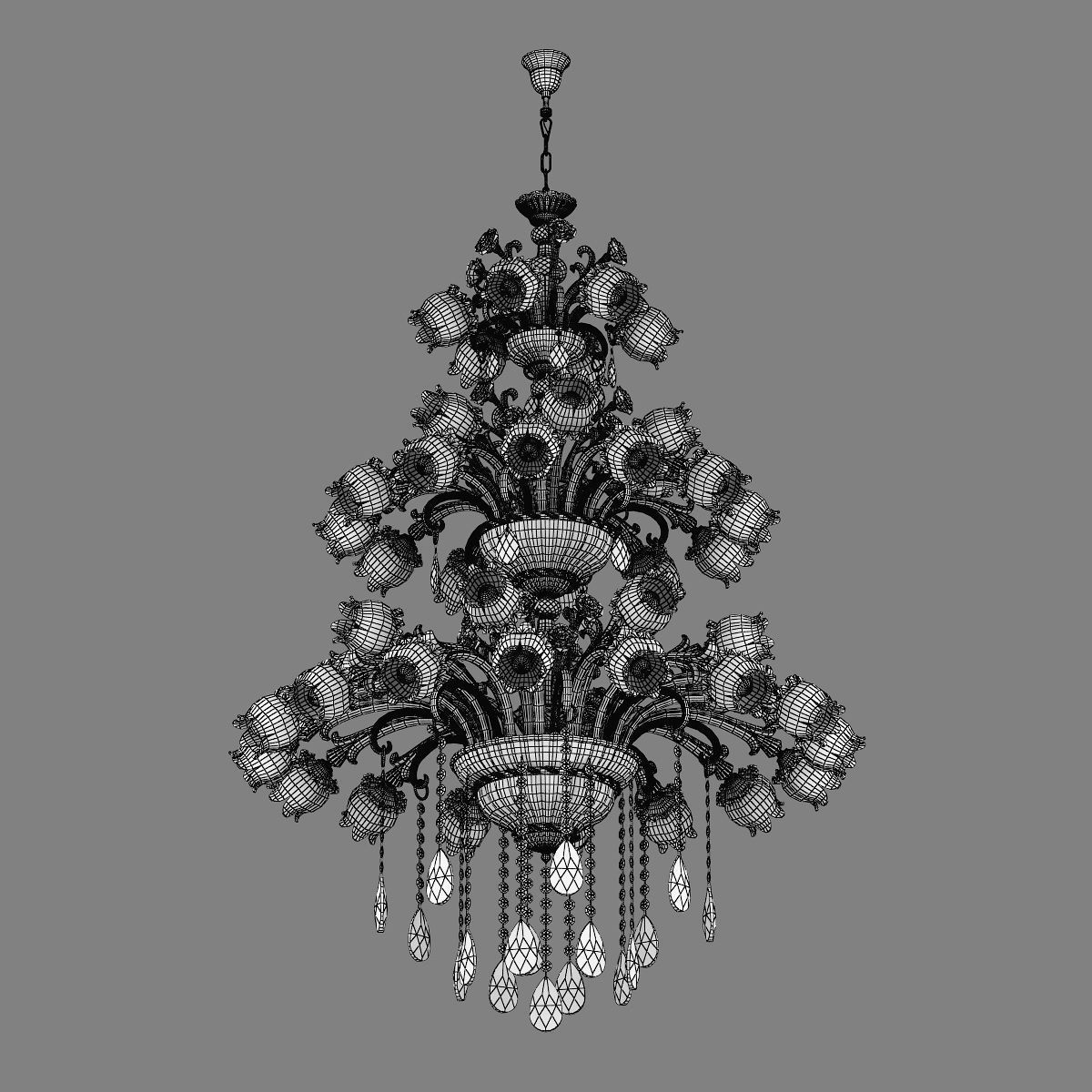MD 3269-48 Osgona Chandelier 3D model_4