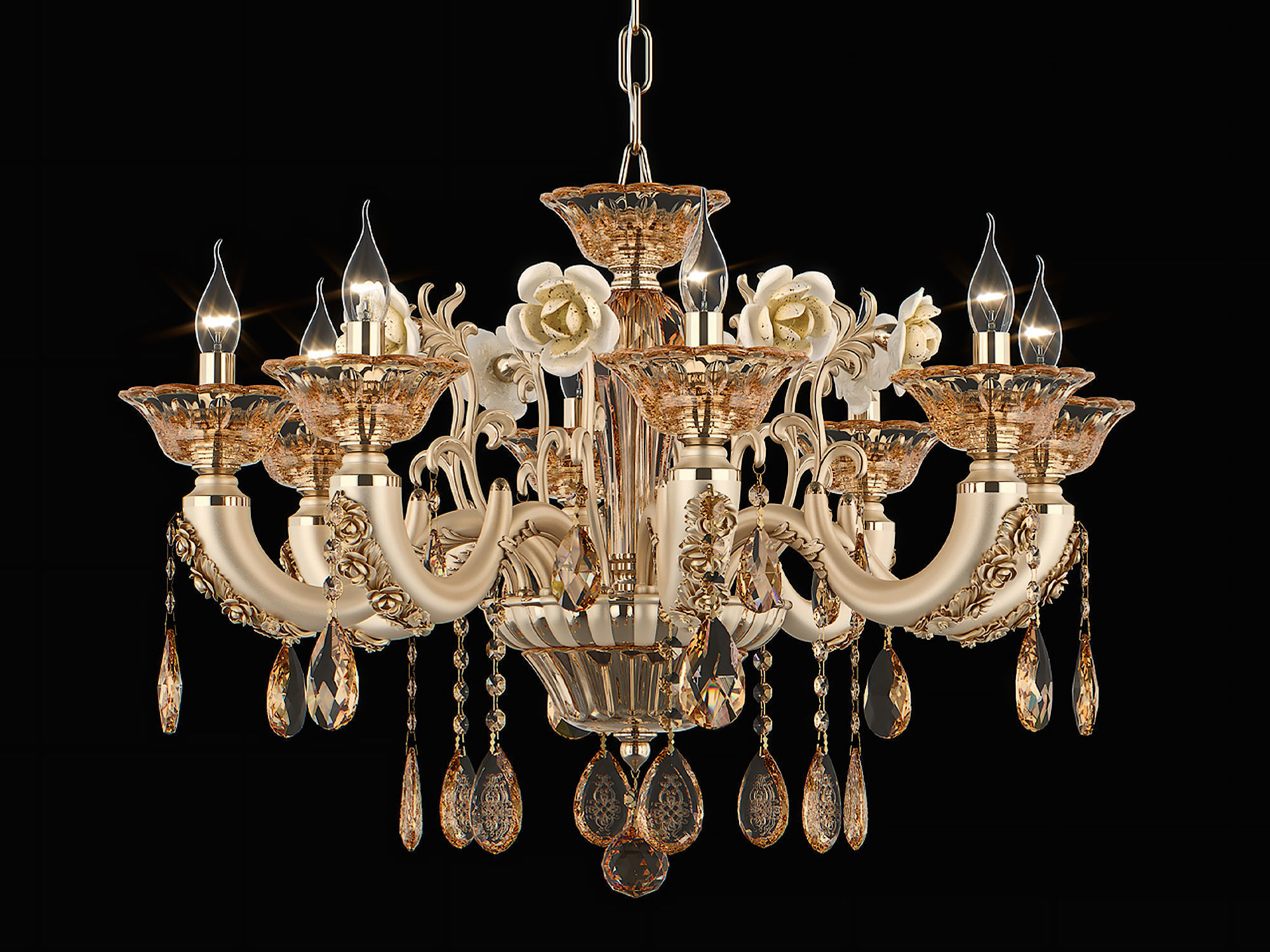 MD 32661-8 Osgona Chandelier 3D model_1