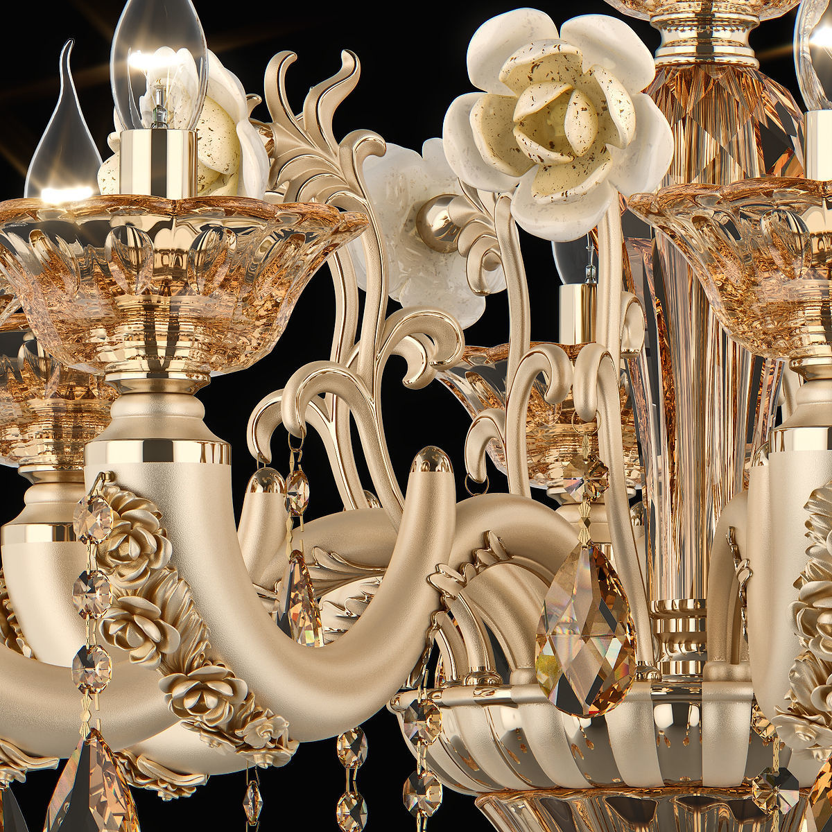 MD 32661-8 Osgona Chandelier 3D model_3