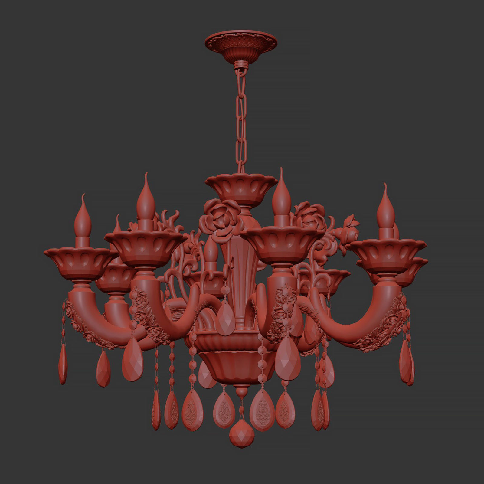 MD 32661-8 Osgona Chandelier 3D model_7