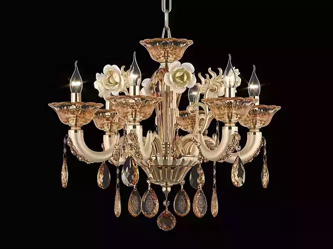 MD 32661-6 Osgona Chandelier 3D model
