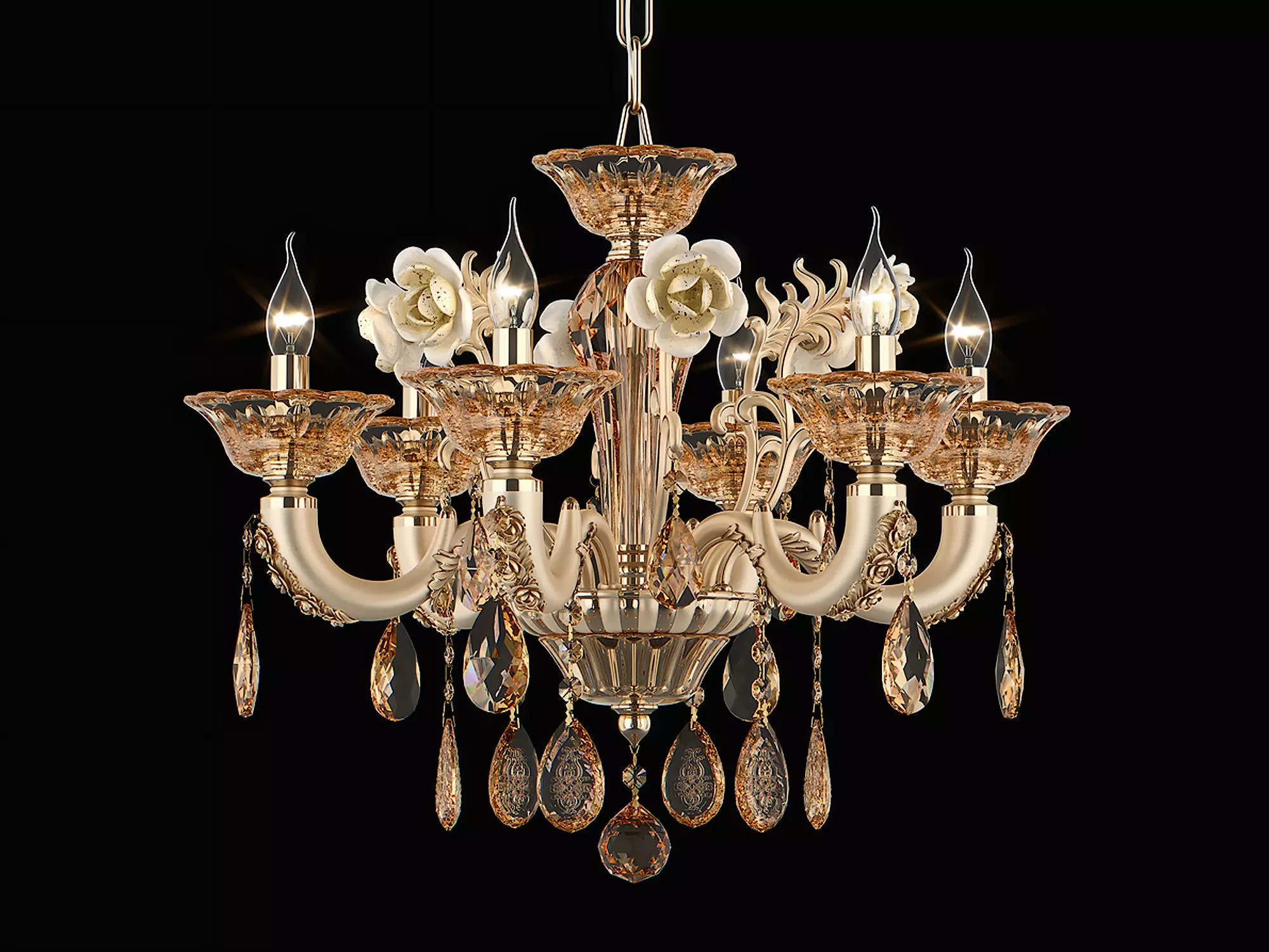 MD 32661-6 Osgona Chandelier 3D model_0