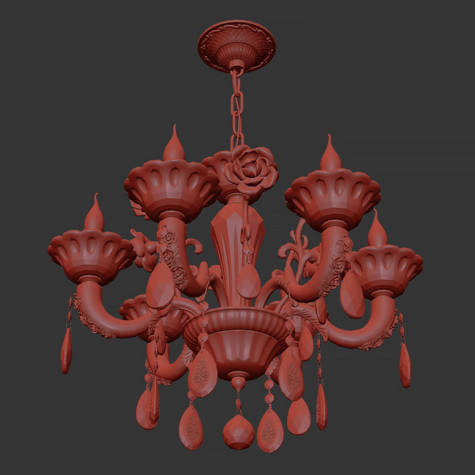 MD 32661-6 Osgona Chandelier 3D model_8