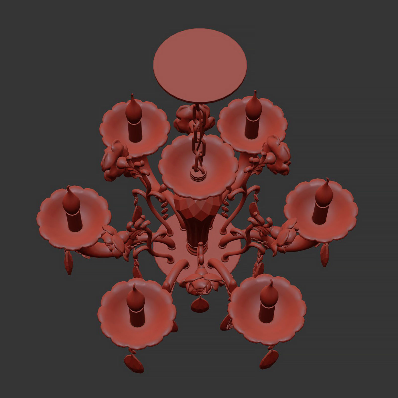 MD 32661-6 Osgona Chandelier 3D model_9