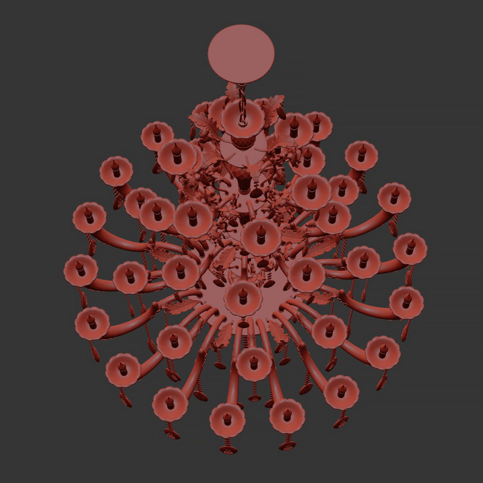 MD 32661-41 Osgona Chandelier 3D model_9