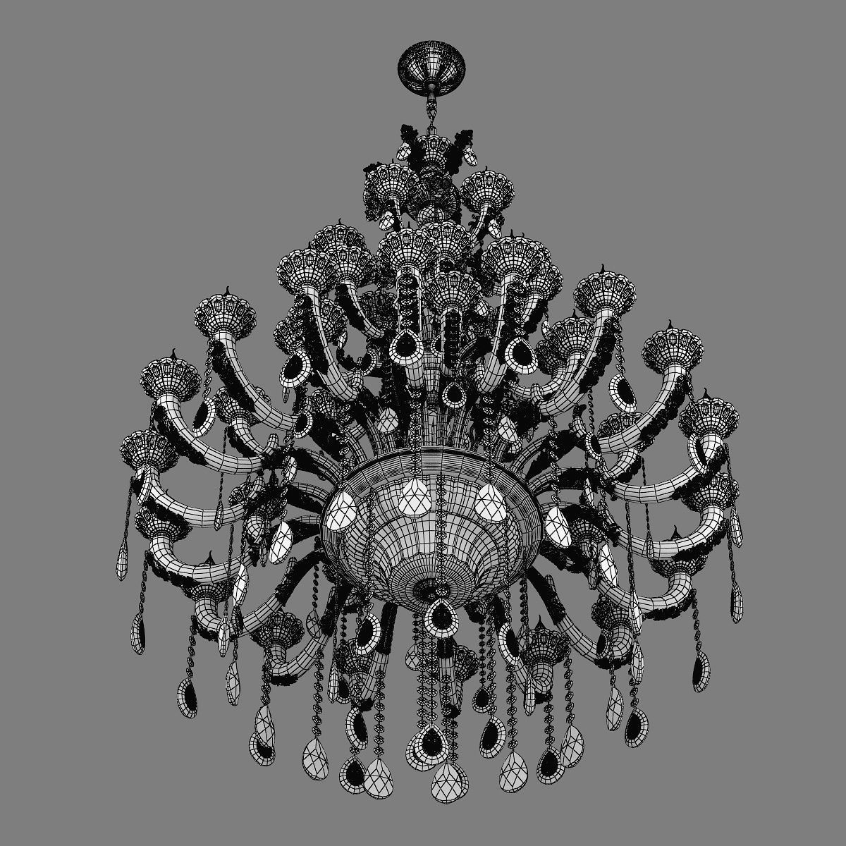 MD 32661-41 Osgona Chandelier 3D model_5